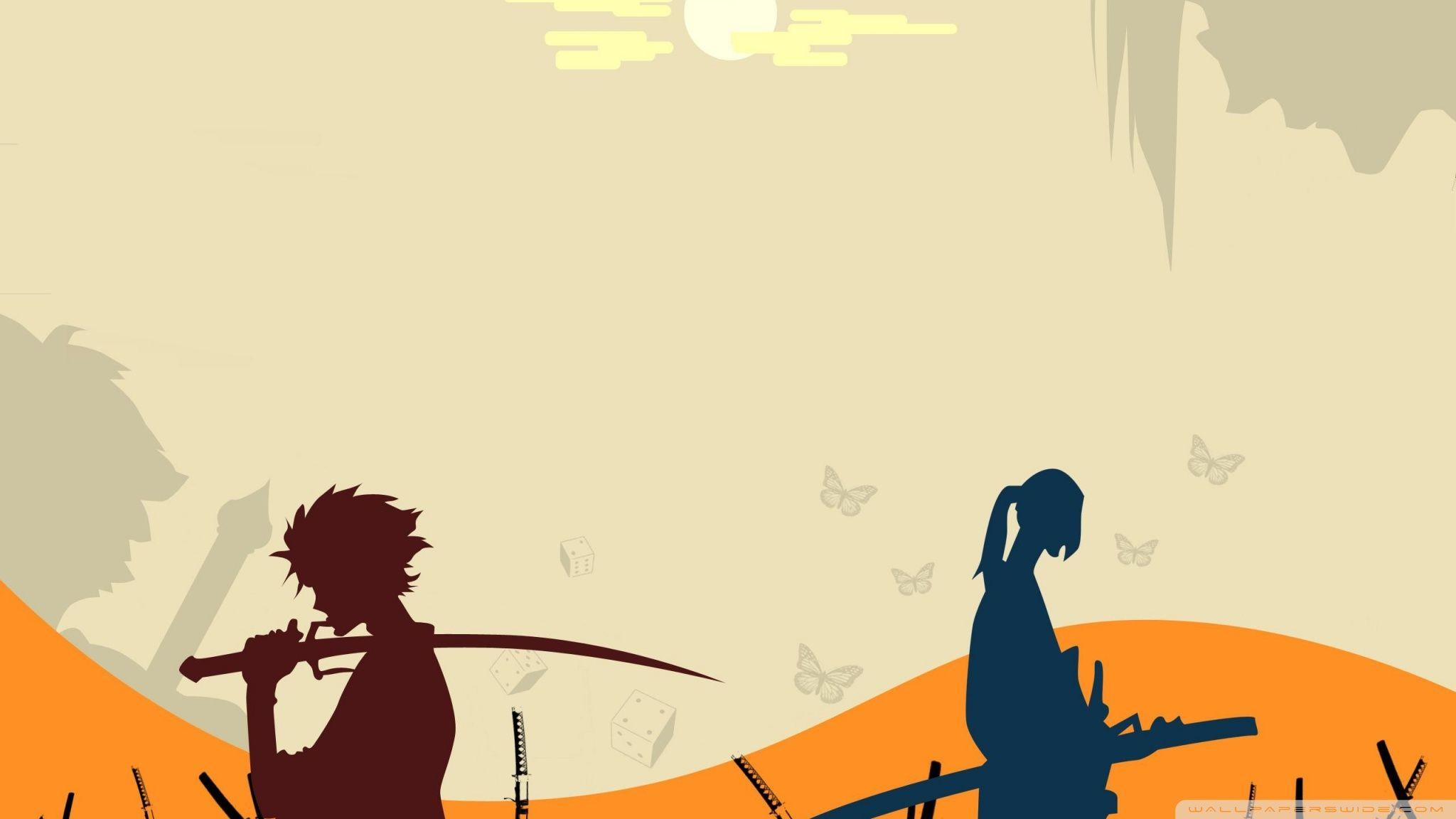 2048x1152 Add Samurai Champloo into the mix it's a short one - added by xxgmanxx at I wonder what that would taste like
