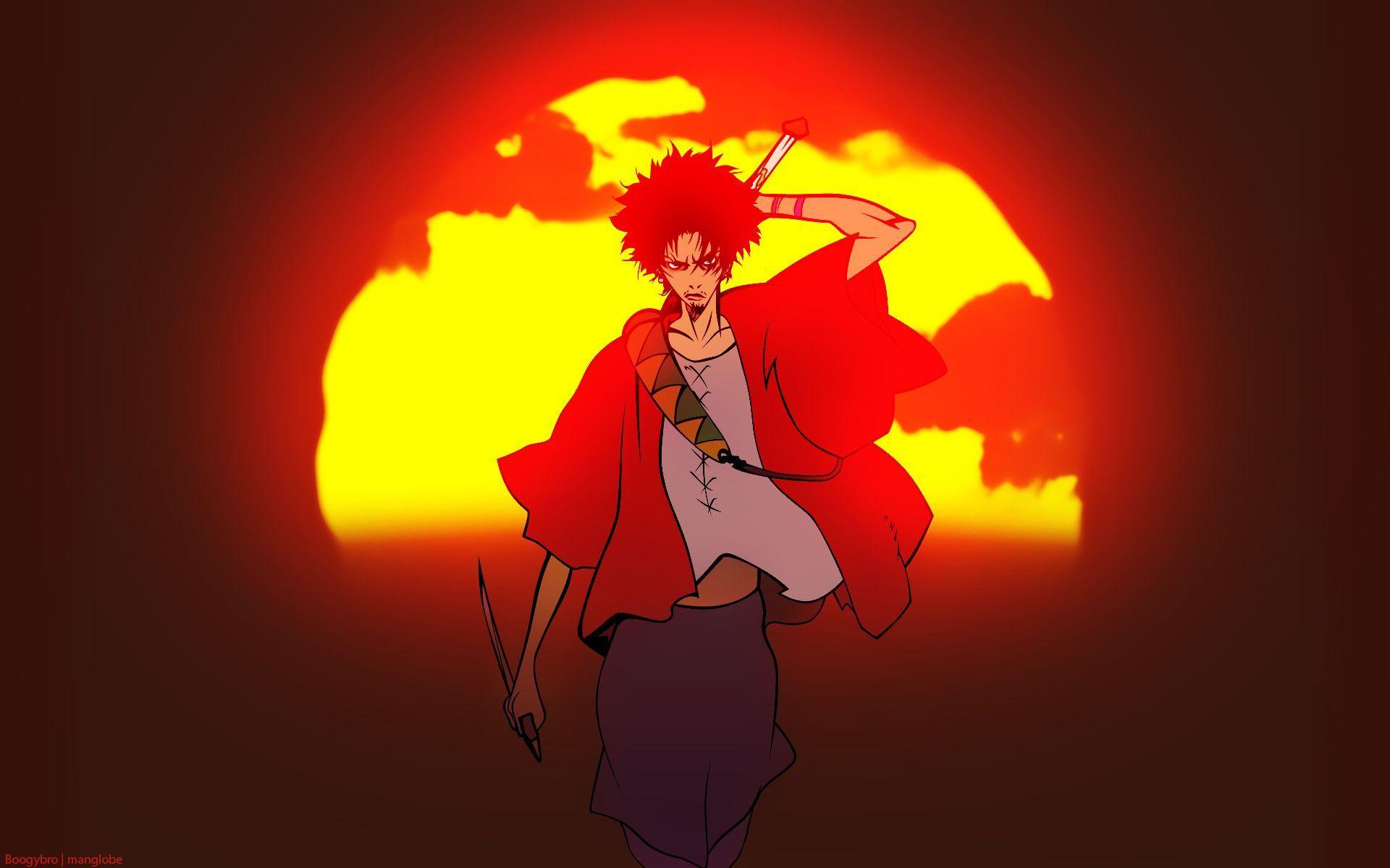 1920x1200 Mûgen Champloo. Samurai champloo, Anime, Samurai