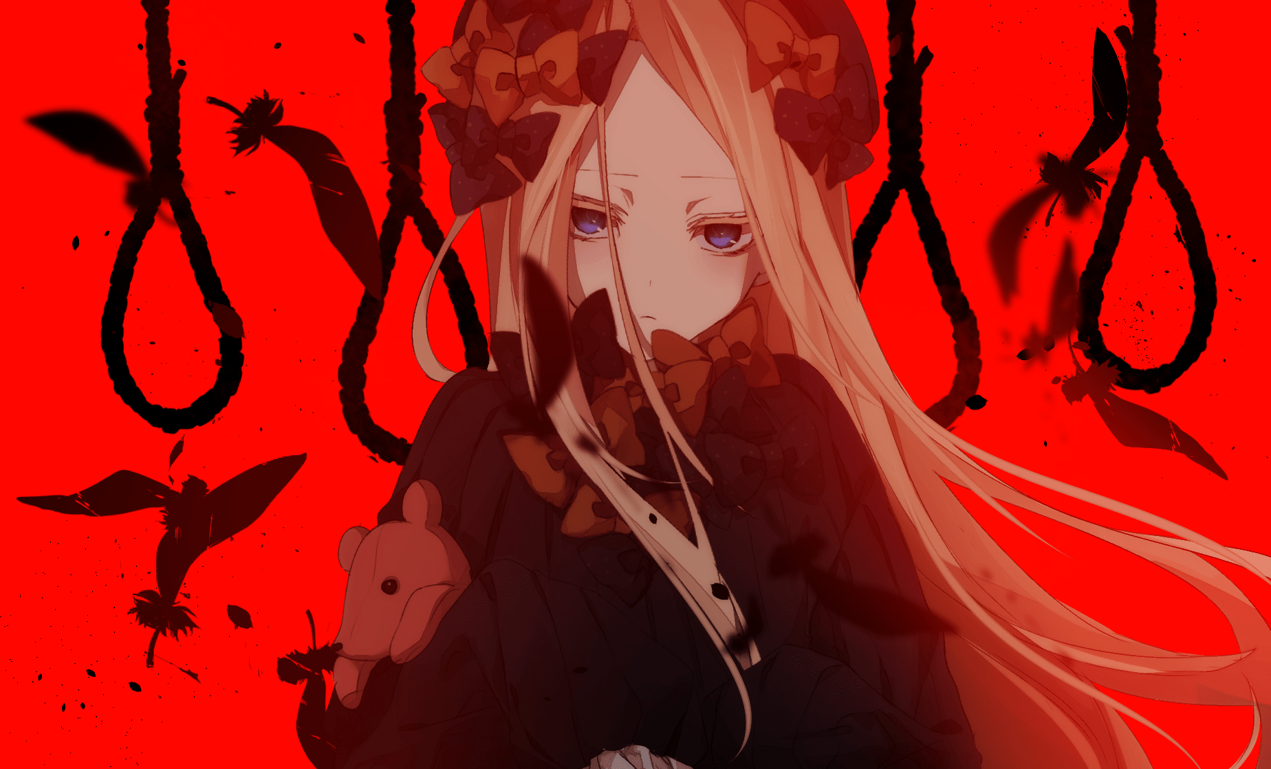 1848x1119 Dark Anime Yandere Wallpaper