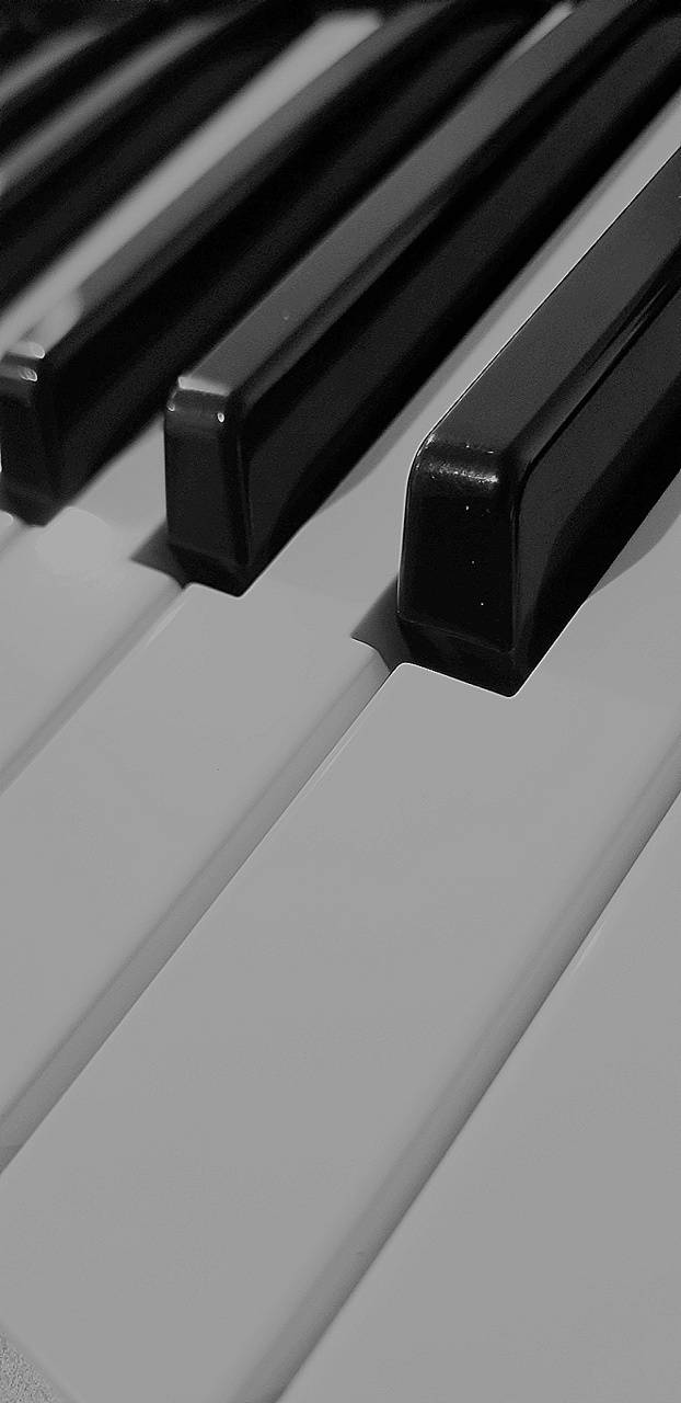 622x1280 Dark piano wallpaper