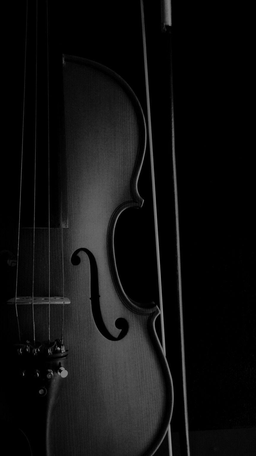 864x1536 Violin ❤️. Violin art, Black wallpaper, Music wallpaper