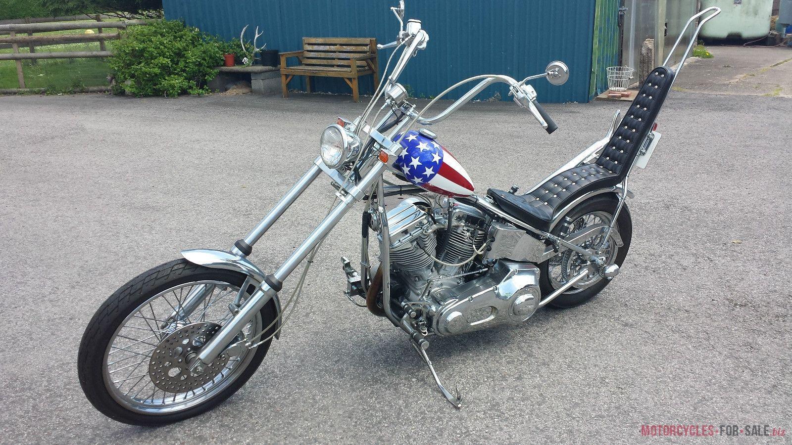 1600x900 Captain America Chopper Easy Rider Not Harley Davidson