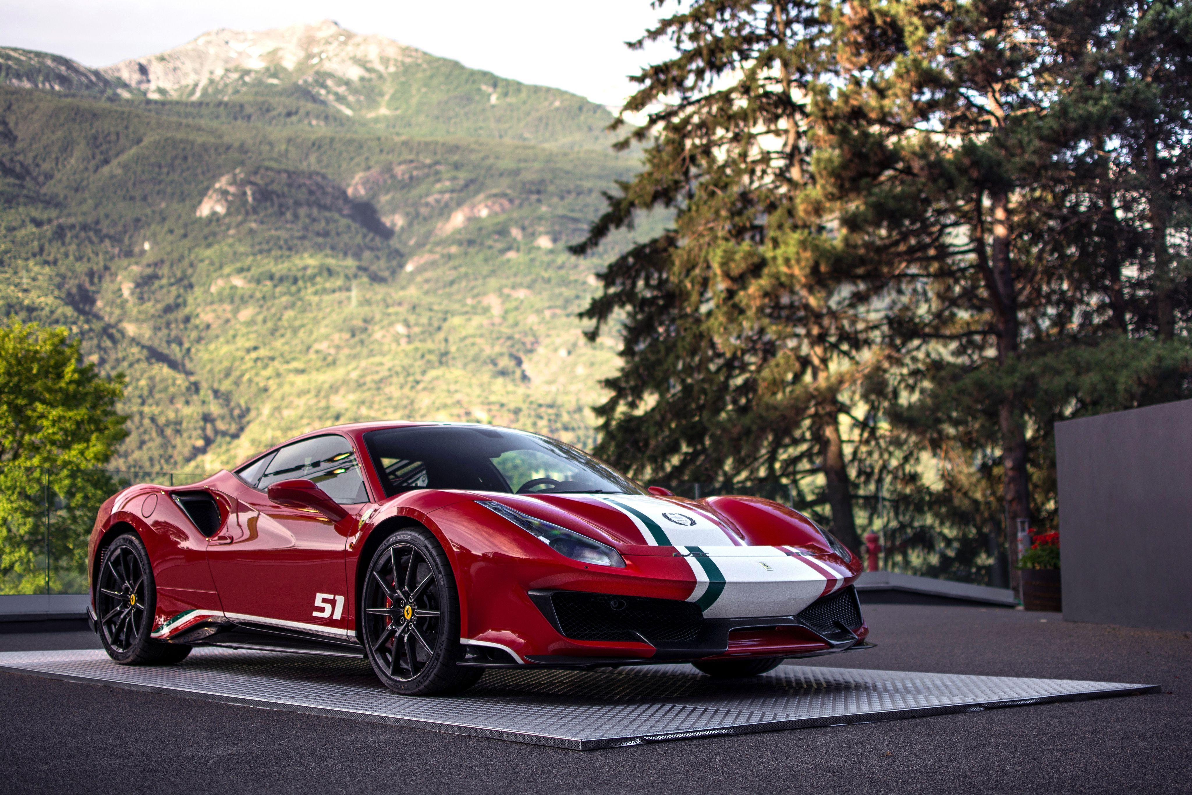 4096x2730 Ferrari 488 Pista Custom Piloti Ferrari, HD Cars, 4k Wallpaper, Image, Background, Photo and Picture