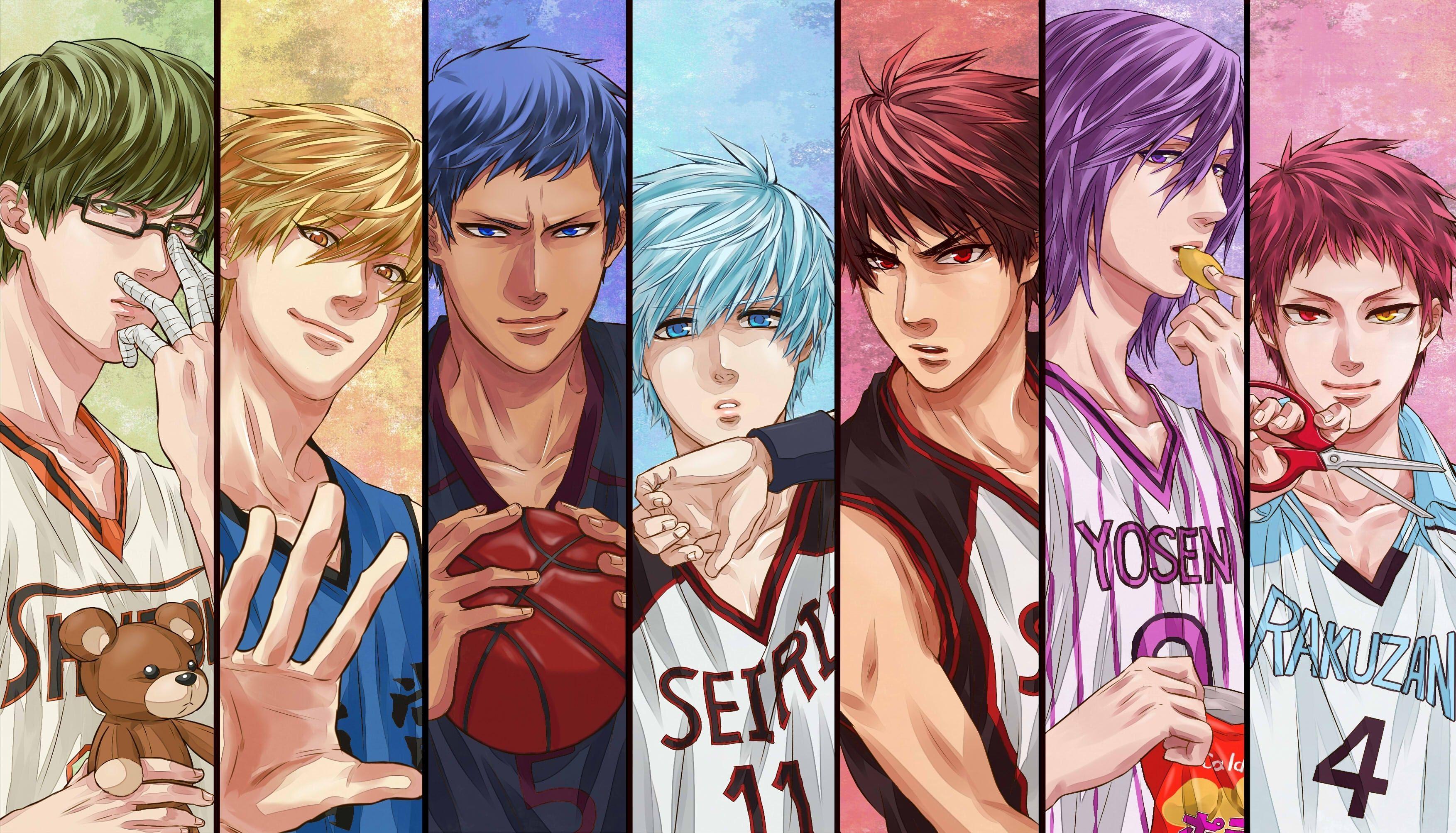 3507x2007 Most Popular Kuroko No Basket Wallpaper FULL HD 1920×1080 For PC Desktop. Kuroko no basket, Kuroko, No basket