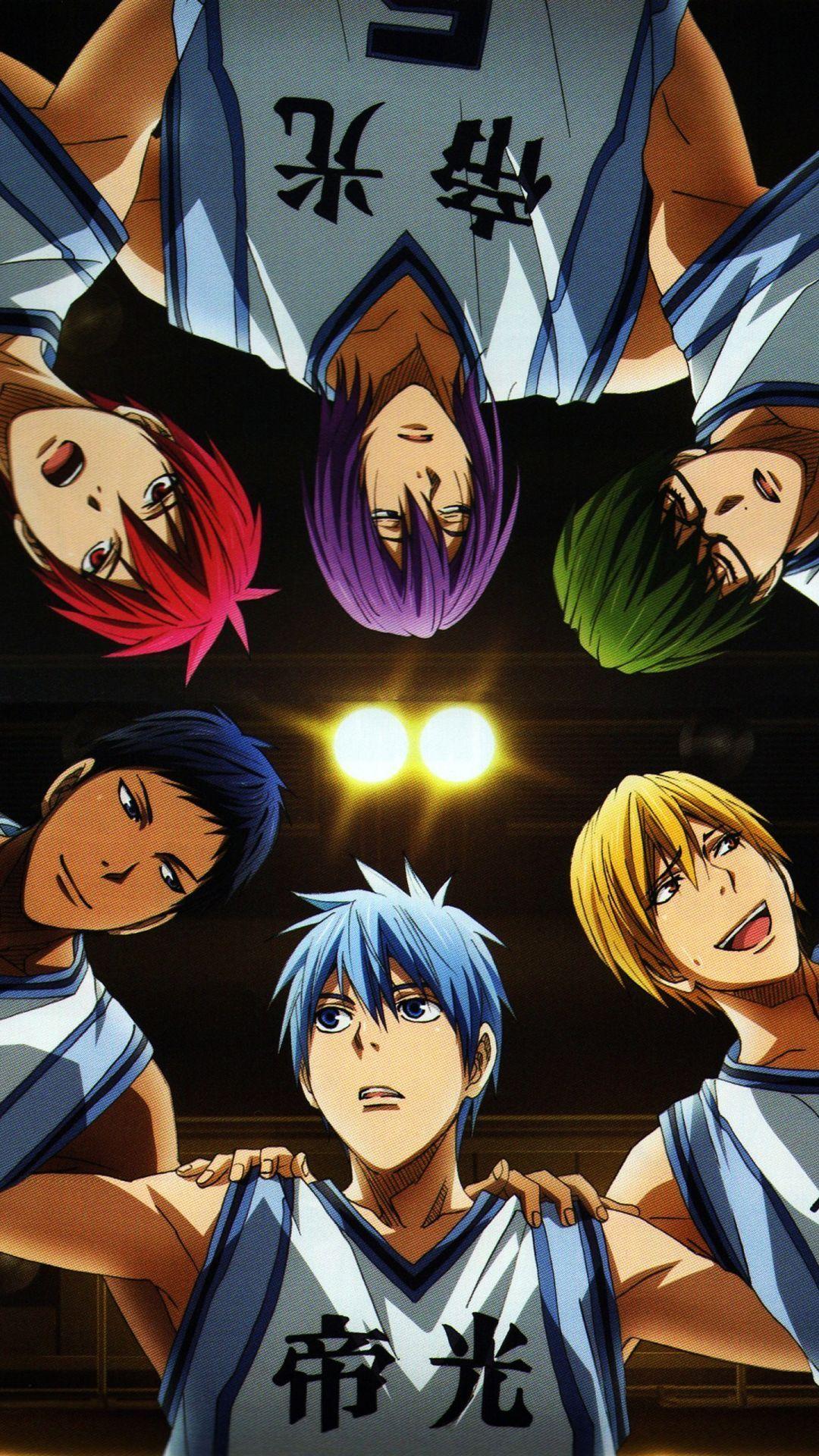 1080x1920 Kuroko's Basketball, iPhone, Desktop HD Background / Wallpaper (1080p, 4k) #hdwallpape. Kuroko no basket characters, Kuroko no basket, Anime
