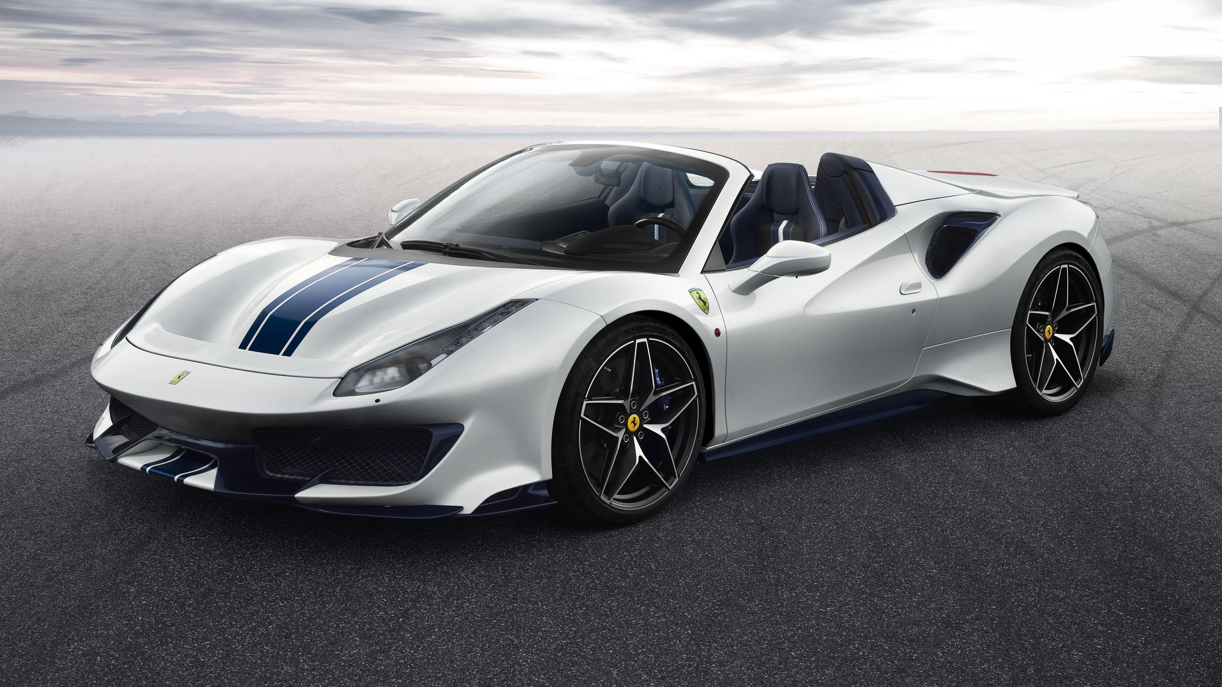 4096x2304 Ferrari 488 Pista Spider 4K Wallpaper. HD Car Wallpaper