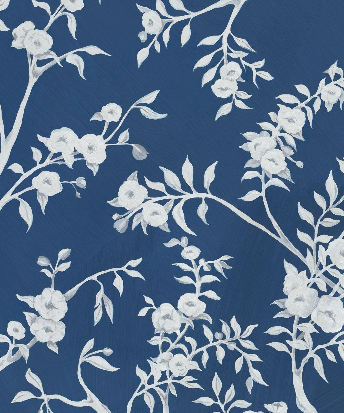 1100x1320 Blooming Joy • Classic Chinoiserie Wallpaper USA
