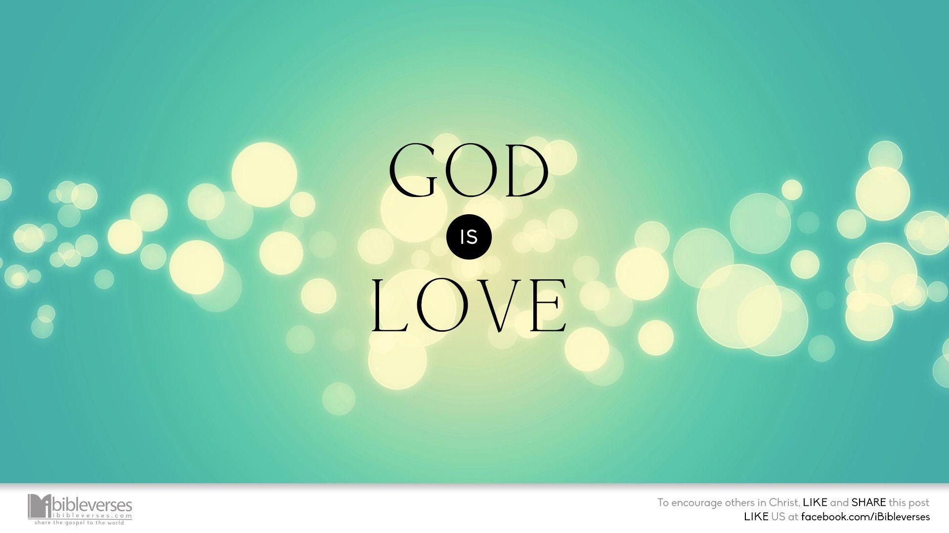 1920x1080 God Is Love Wallpaper
