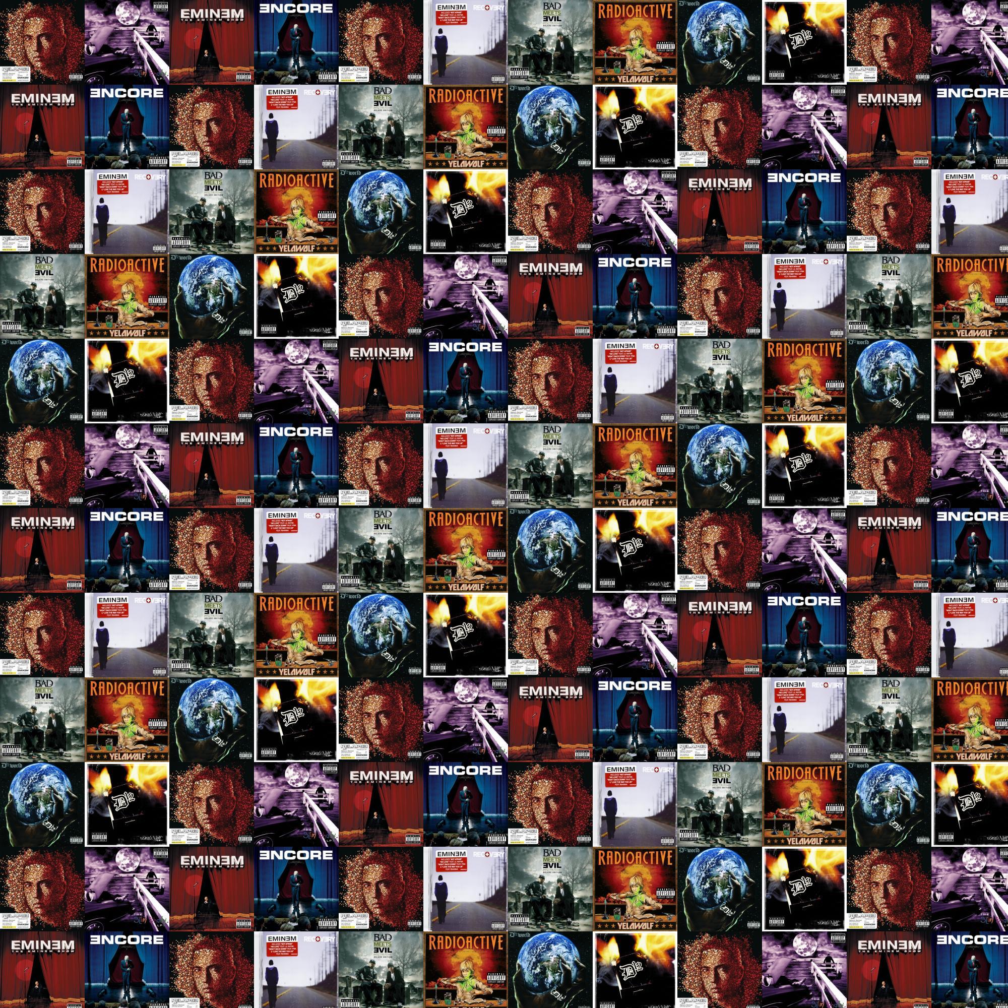 2000x2000 Eminem Relapse Slim Shady LP The Eminem Show Wallpaper « Tiled Desktop Wallpaper