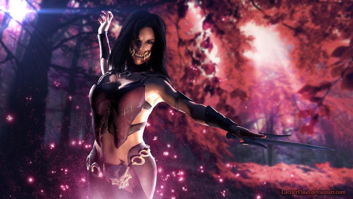 1191x670 Mortal Kombat Mileena Wallpaper