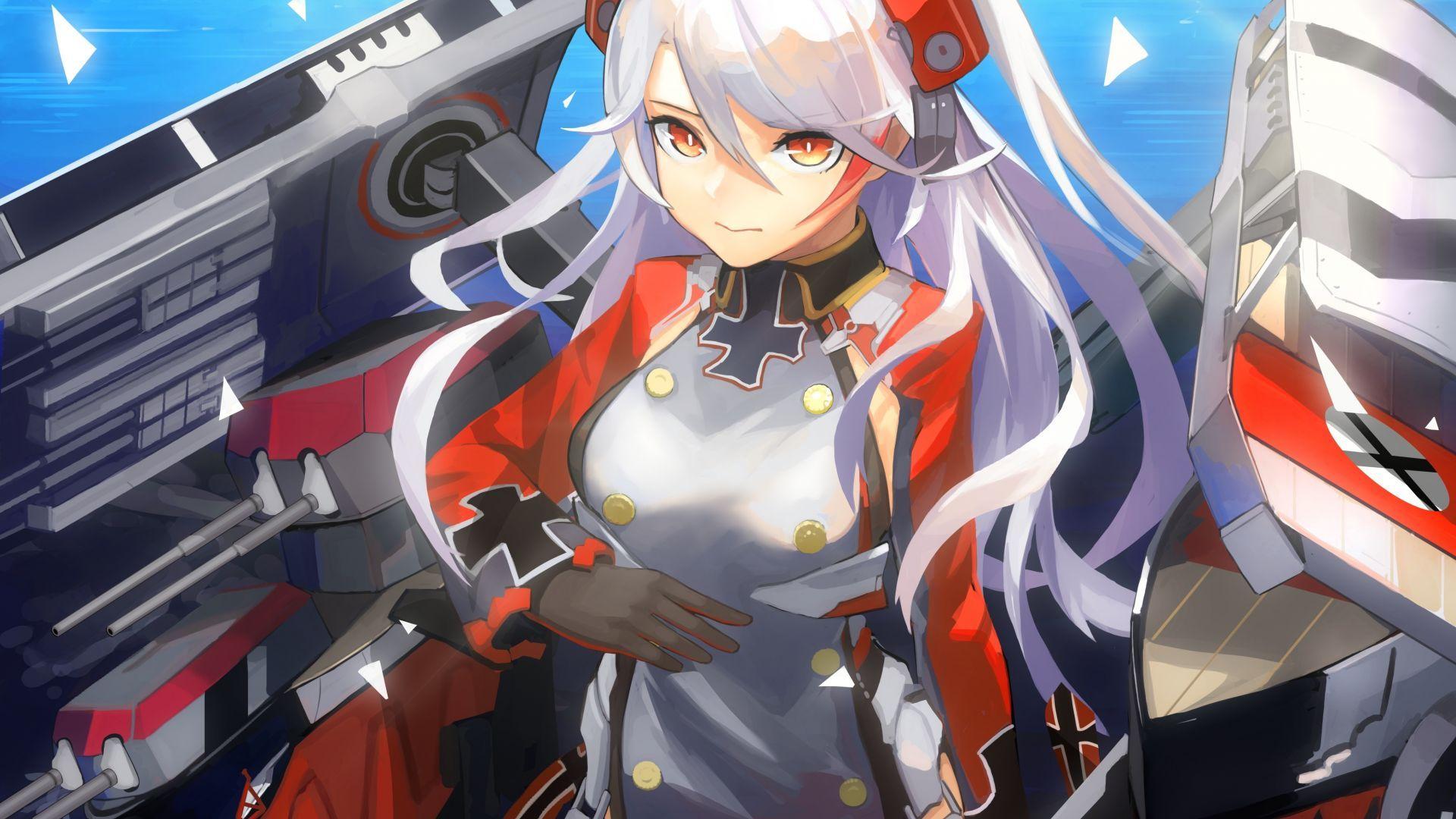 1920x1080 Desktop wallpaper beautiful, prinz eugen, azur lane, video game, HD image, picture, background, 786418
