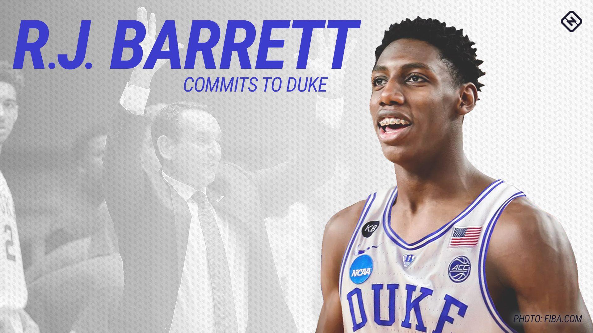 1920x1080 R.J. Barrett again bedevils John Calipari by making Duke his college choice