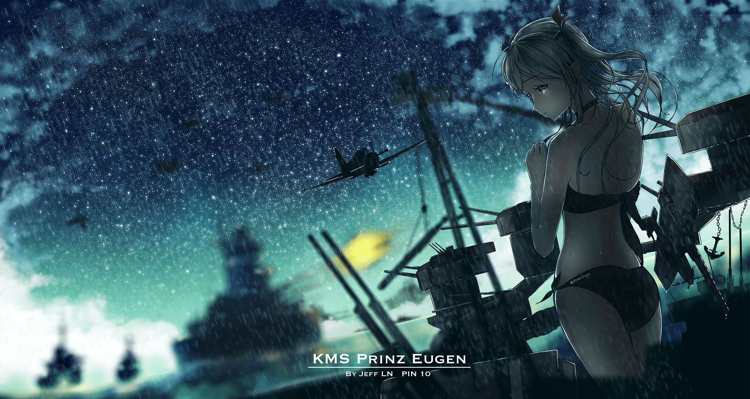 2493x1328 2493x1328 Prinz Eugen (Azur Lane) wallpaper