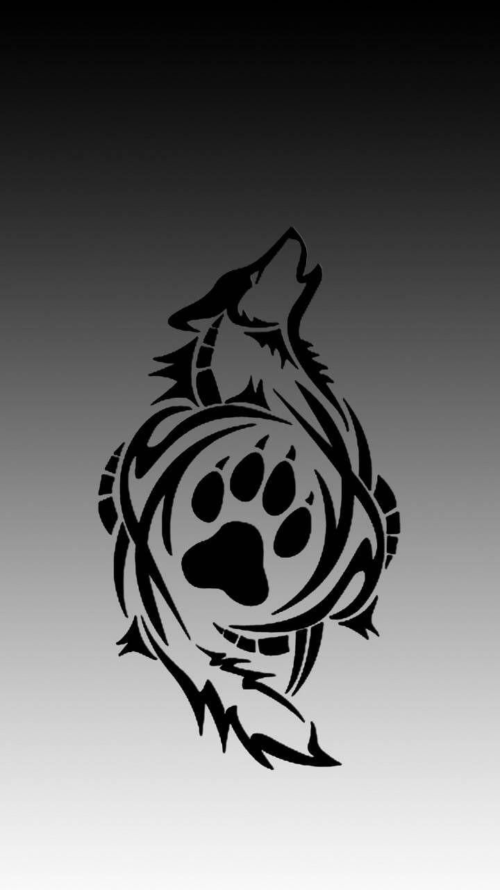 Gray wolf Logo Graphic design wolf logo paw wolf png  PNGEgg