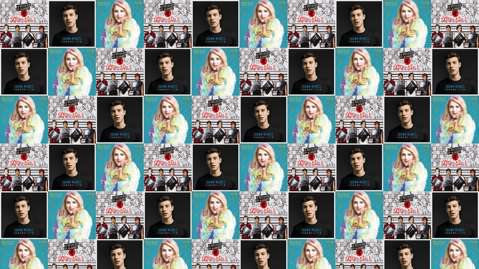 1600x900 Seconds Summer Good Girls Shawn Mendes Wallpaper « Tiled Desktop Wallpaper