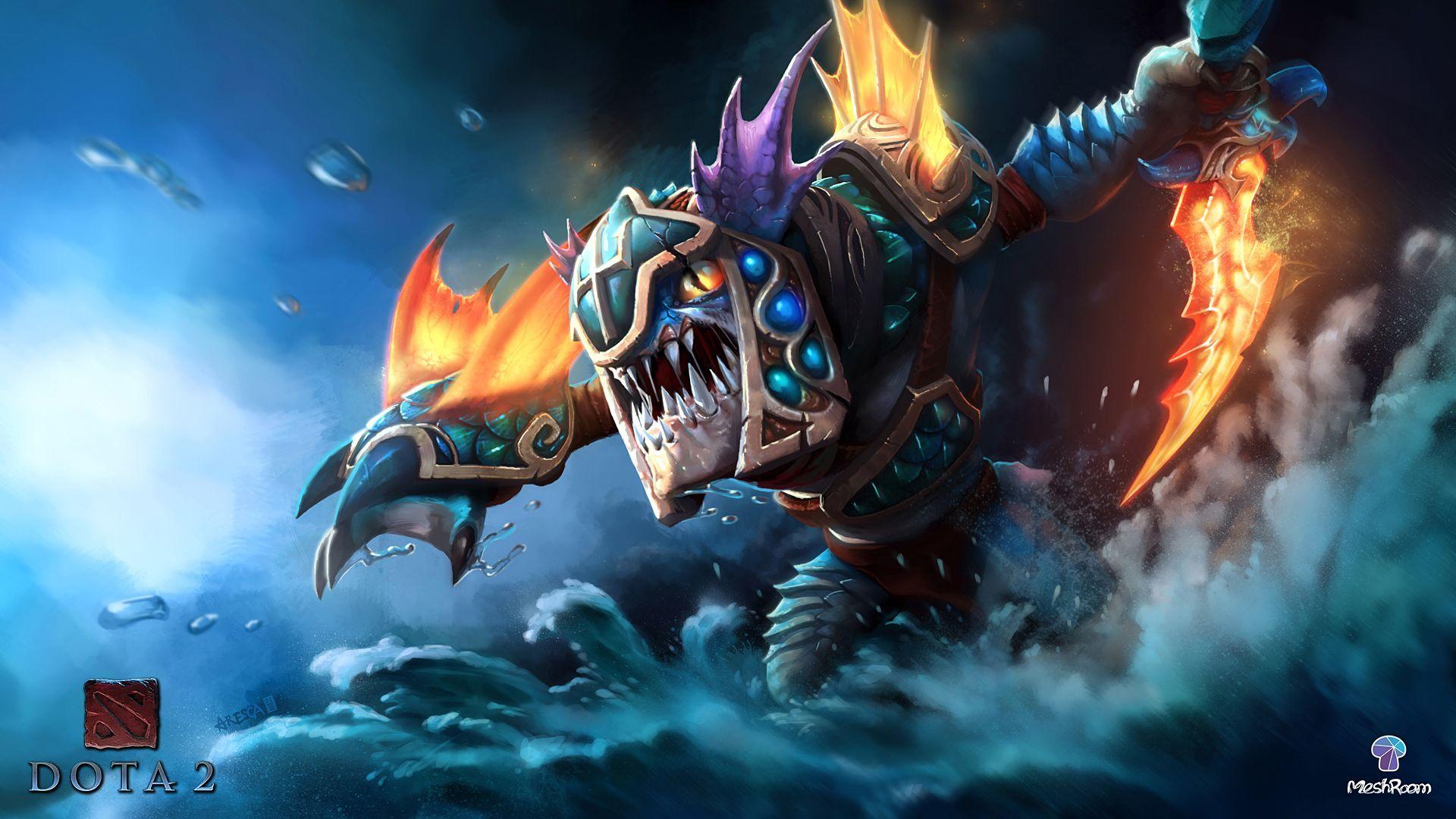 1920x1080 Dota 2 Slark Wallpaper Photo On Wallpaper 1080p HD. Dota 2 wallpaper, Dota Dota 2 wallpaper hd