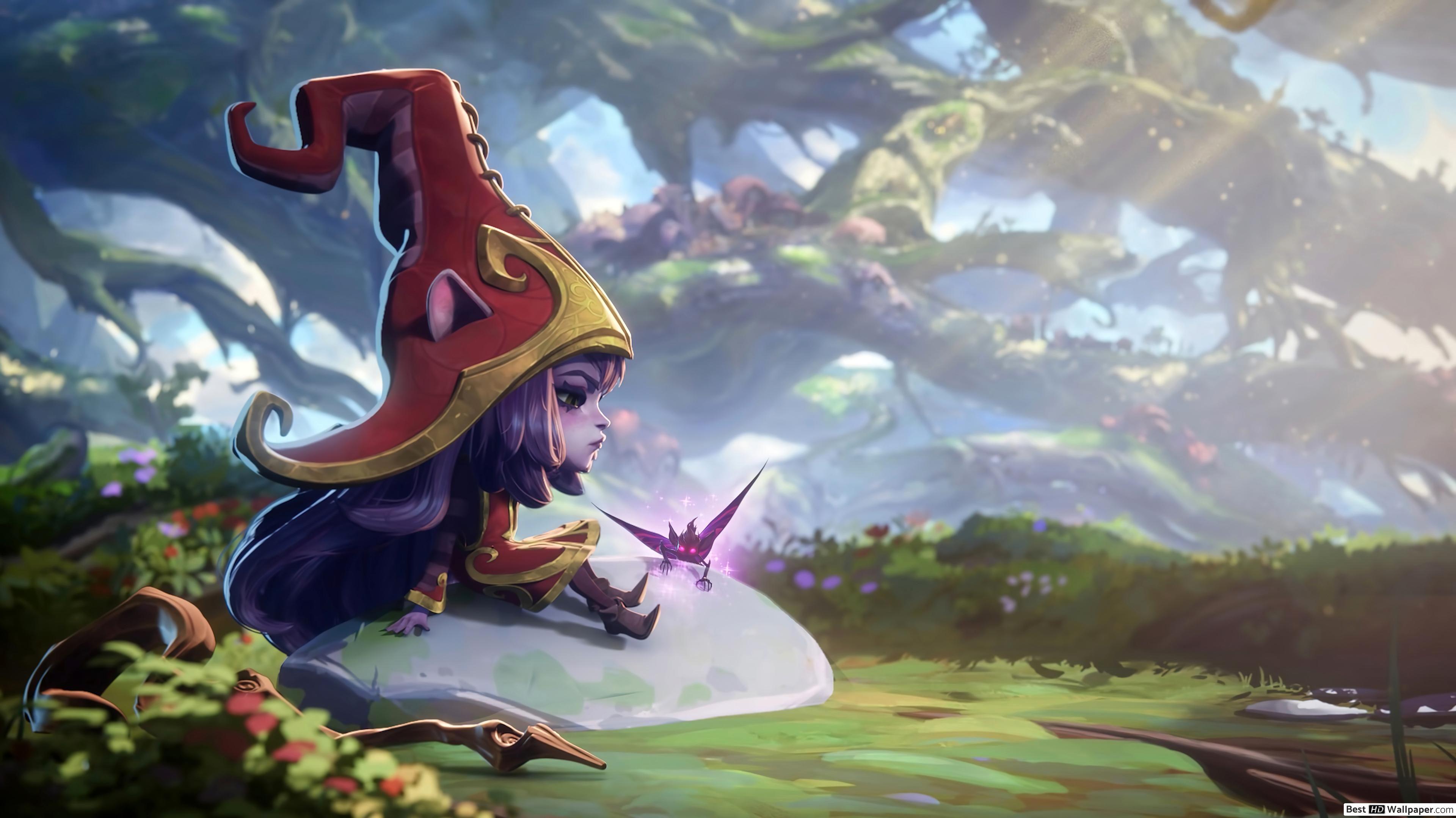 3840x2160 Wild Rift 'Lulu' of Legends (LOL) HD wallpaper download