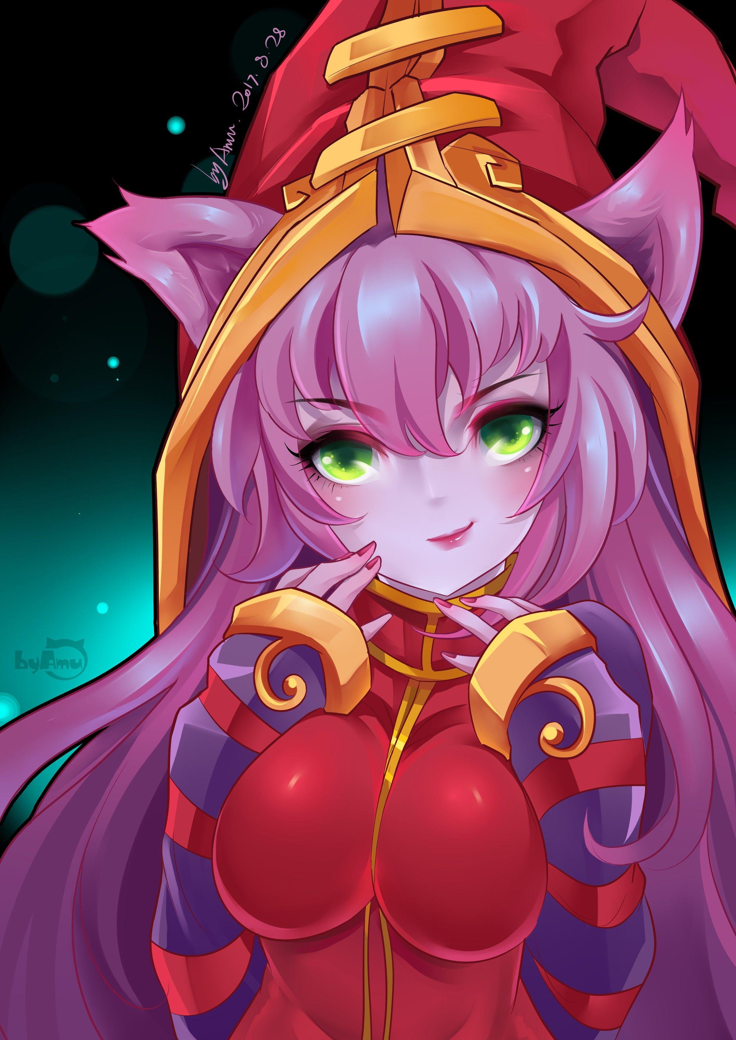 2480x3507 Lulu By -amu HD Wallpaper Background Fan Art Artwork League Of Legends Art