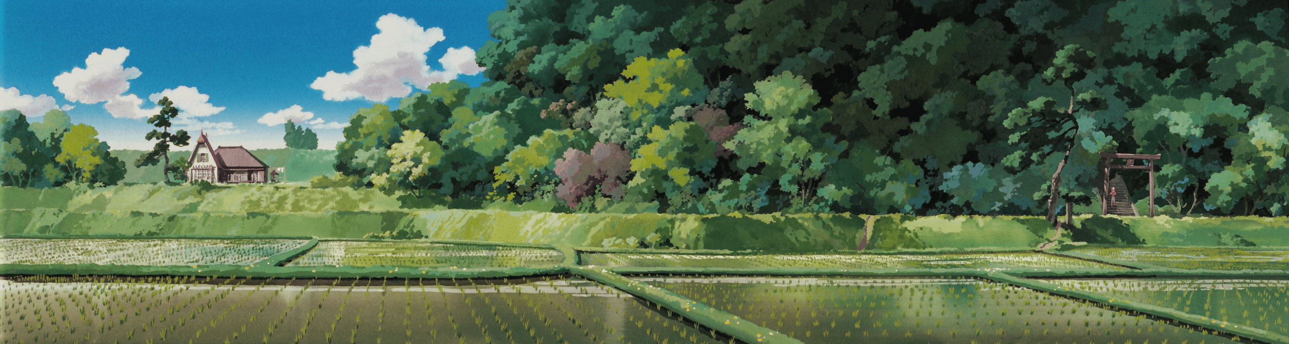 Ghibli Dual Wallpapers - Top Free Ghibli Dual Backgrounds - WallpaperAccess