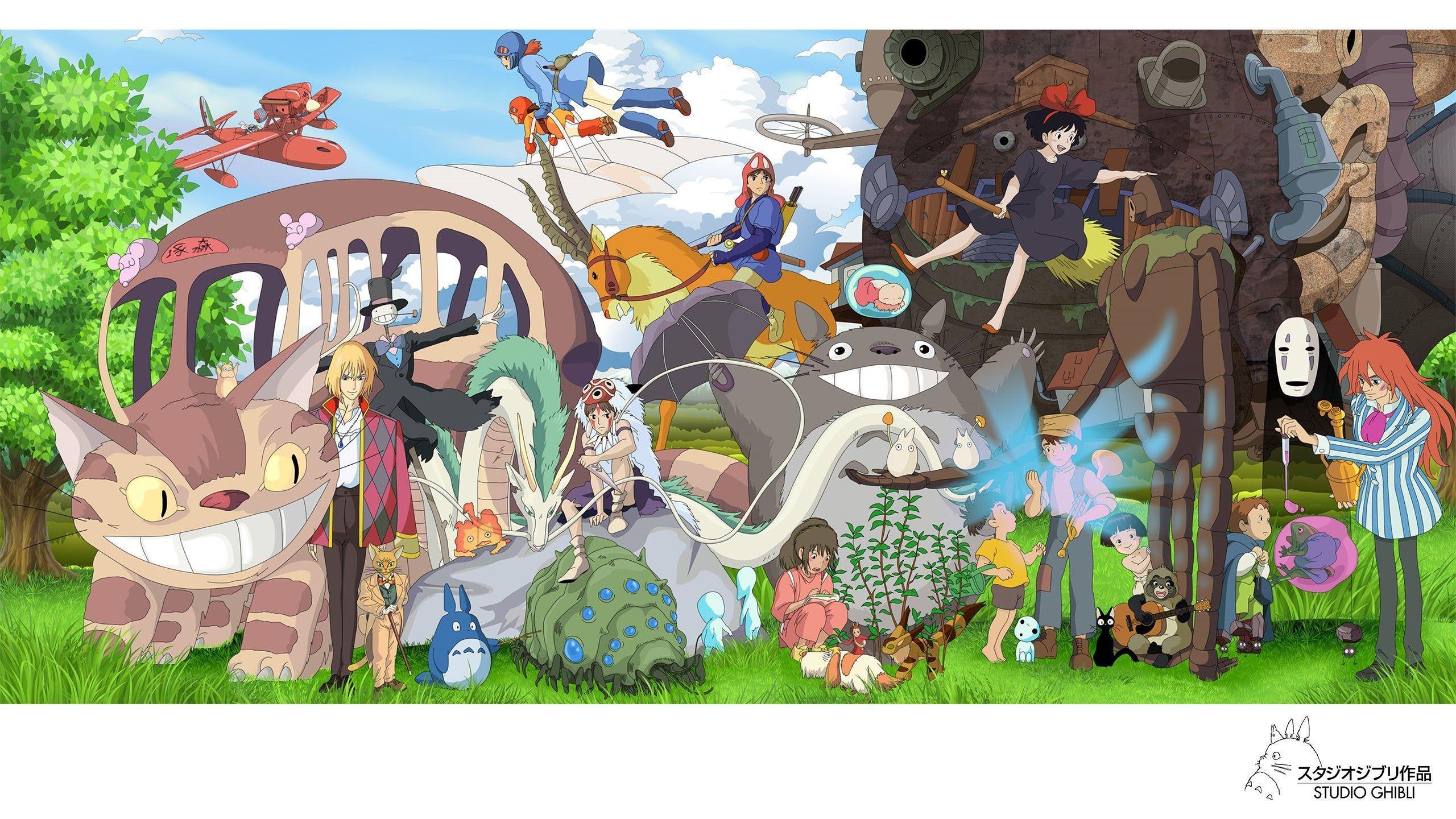 2560x1440 Hd Ghibli Wallpaper Reddit