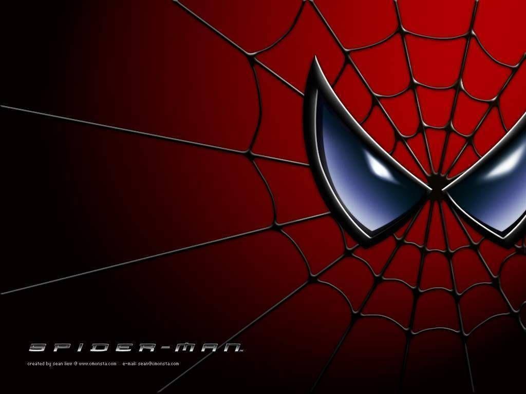 1024x768 Spider Man Red Background Wallpaper