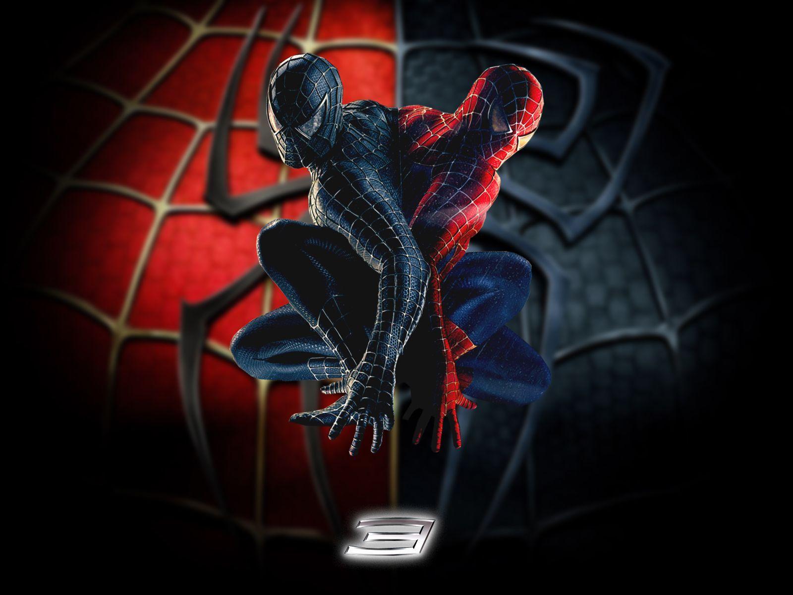 1600x1200 Spiderman Neon Red Wallpaper