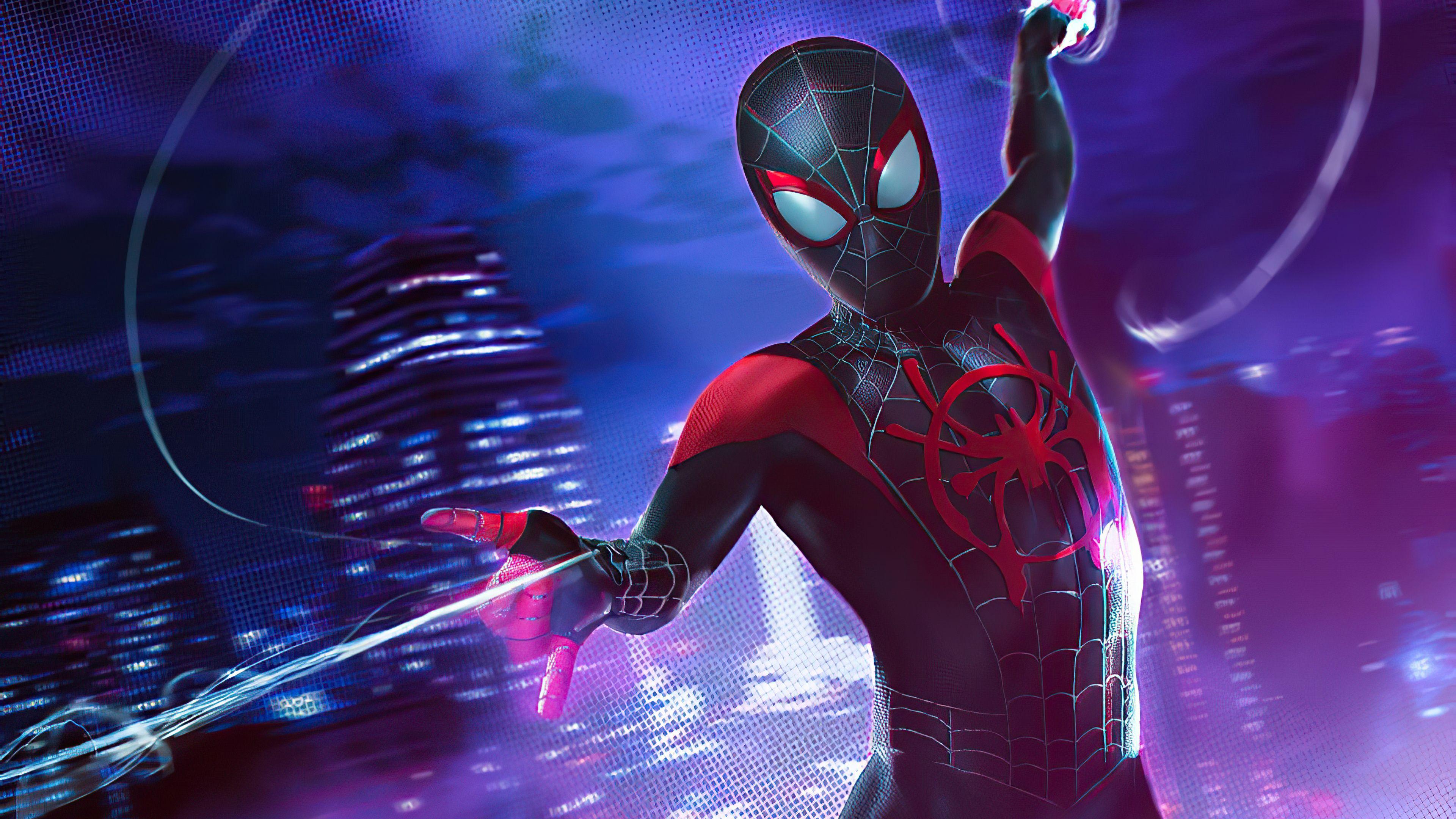 3840x2160 Spider Man Red 4k 1440x900 Resolution HD 4k Wallpaper, Image, Background, Photo and Picture