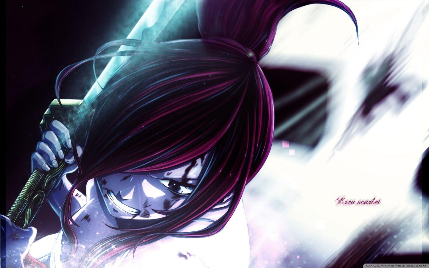 1440x900 Erza Scarlet Wallpaper HD HD Wallpaper