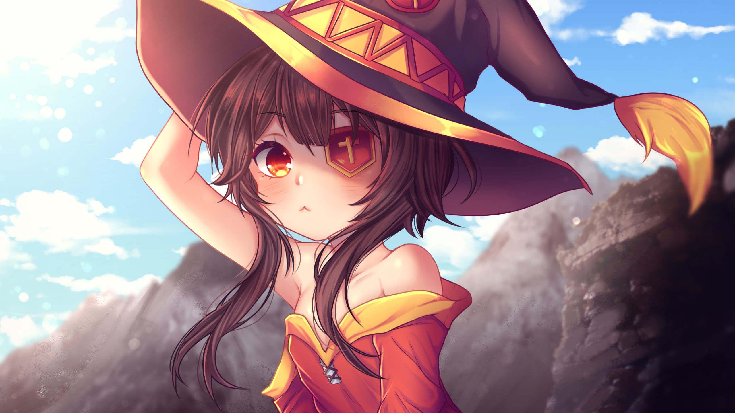 2560x1440 Kono Subarashii Sekai Ni Shukufuku Wo Kono Suba Megumin WQHD 1440P Wallpaper