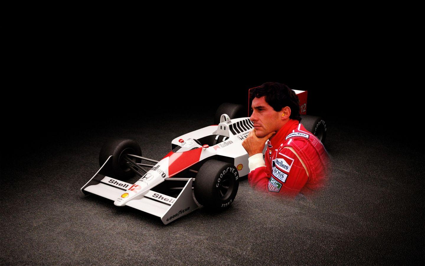 1440x900 Ayrton Senna HD Wallpaper