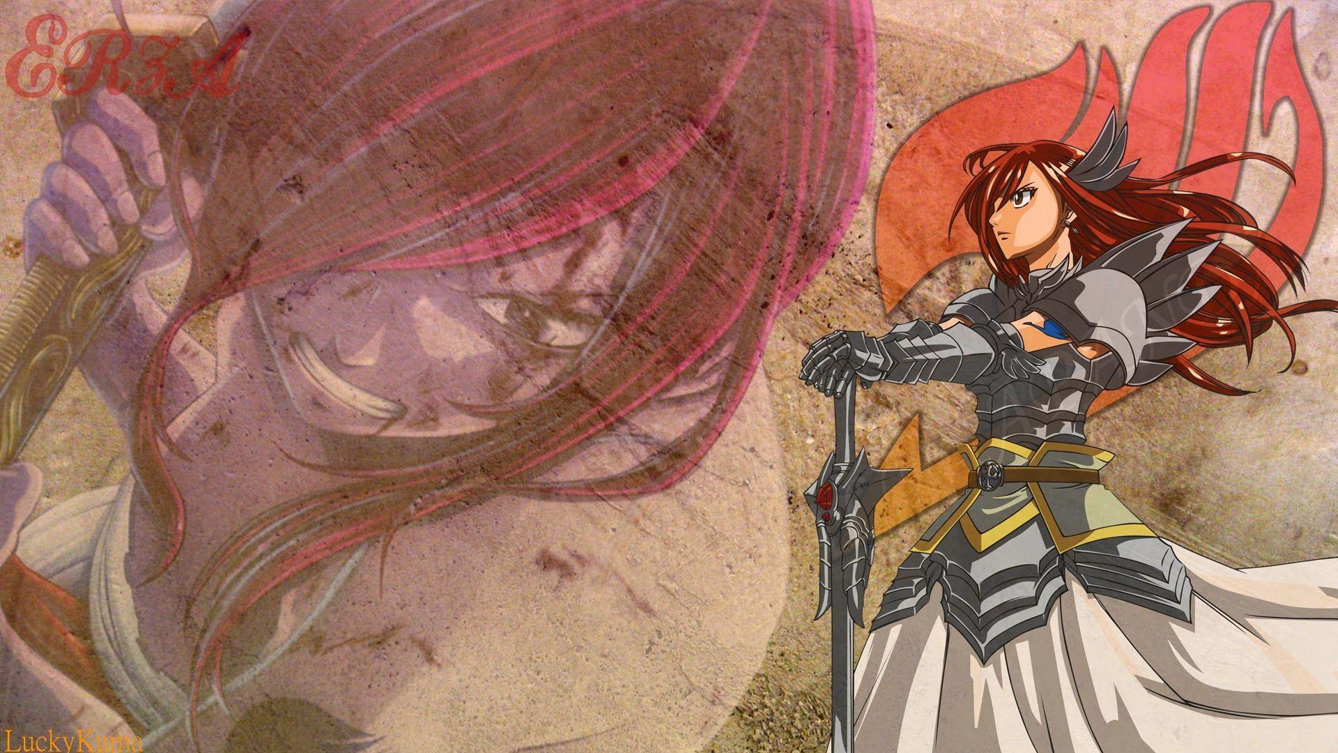 1920x1080 Fairy Tail Erza Wallpaper
