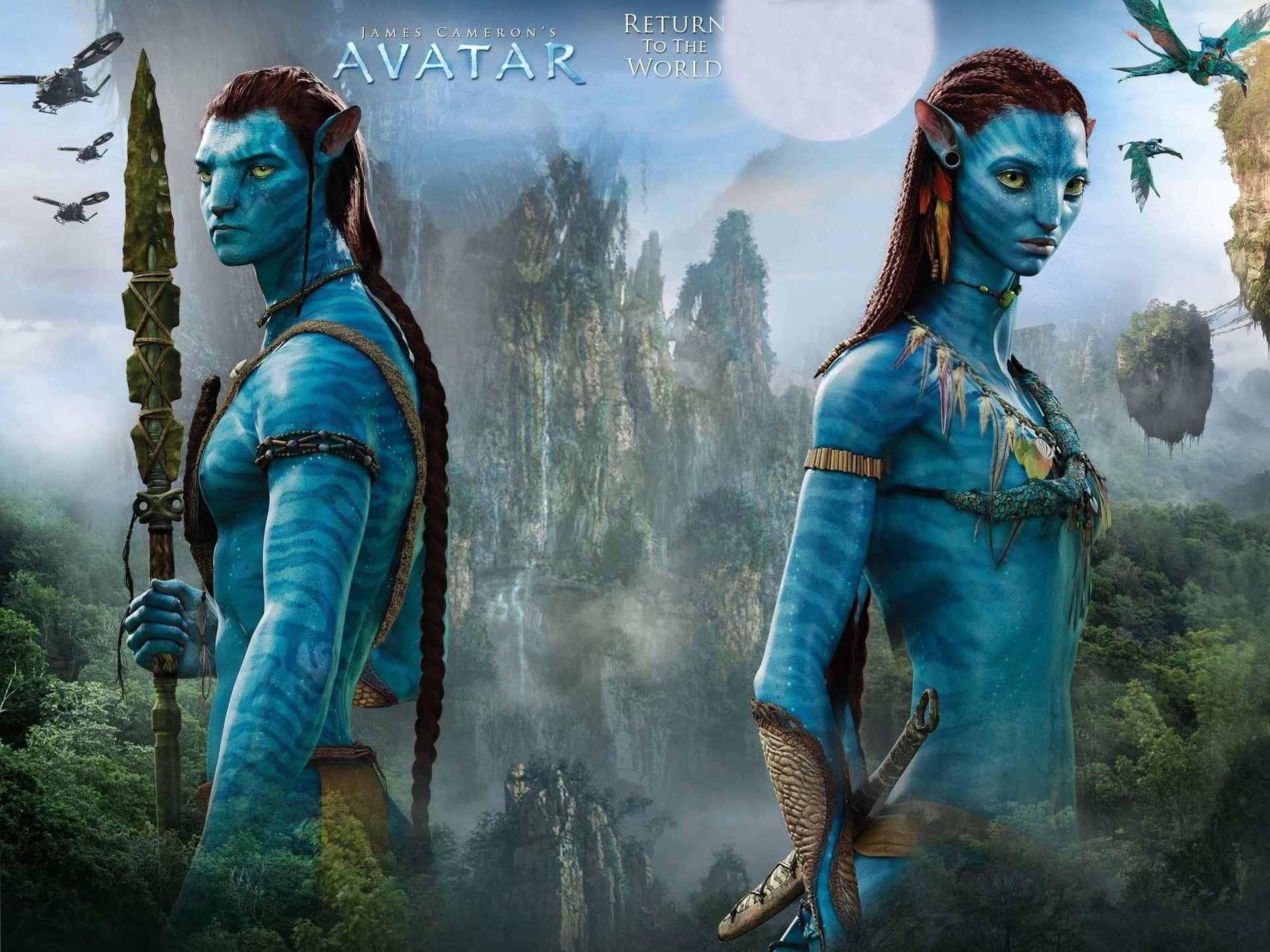 1920x1440 Wallpaper Avatar, Blue Skin, James Cameron's Movie • Wallpaper For You HD Wallpaper For Desktop & Mobile