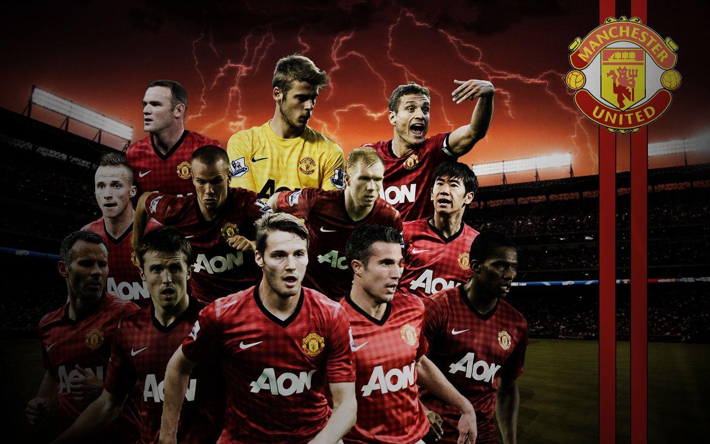 1440x900 Manchester United Symbol Wallpaper Wallpaper. Download HD