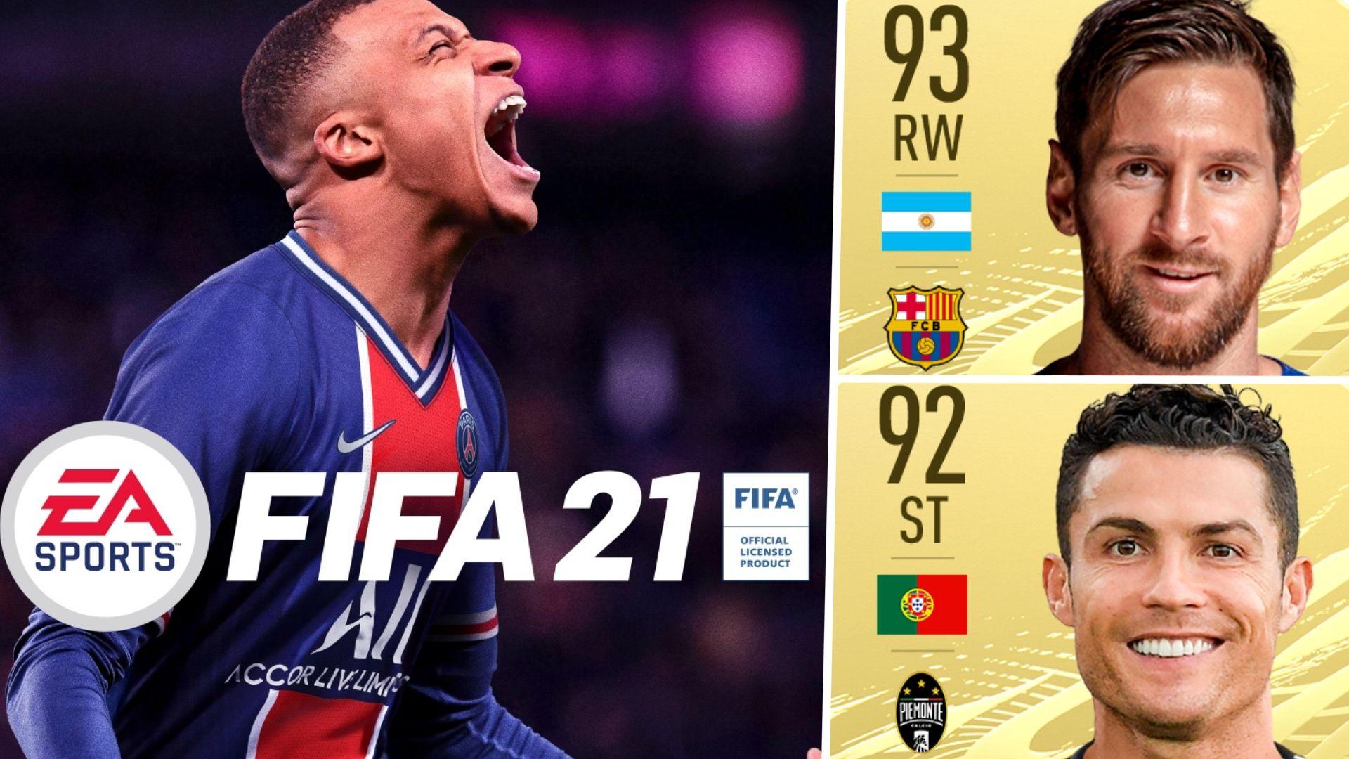 1920x1080 Messi vs Ronaldo on FIFA 21: How football titans' ratings compare