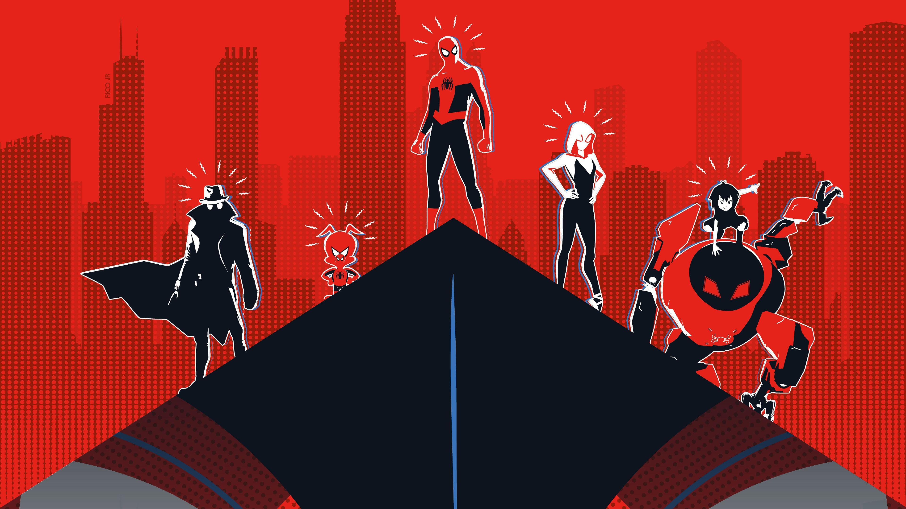 3840x2160 Spider Ham 4K 8K HD Marvel Wallpaper