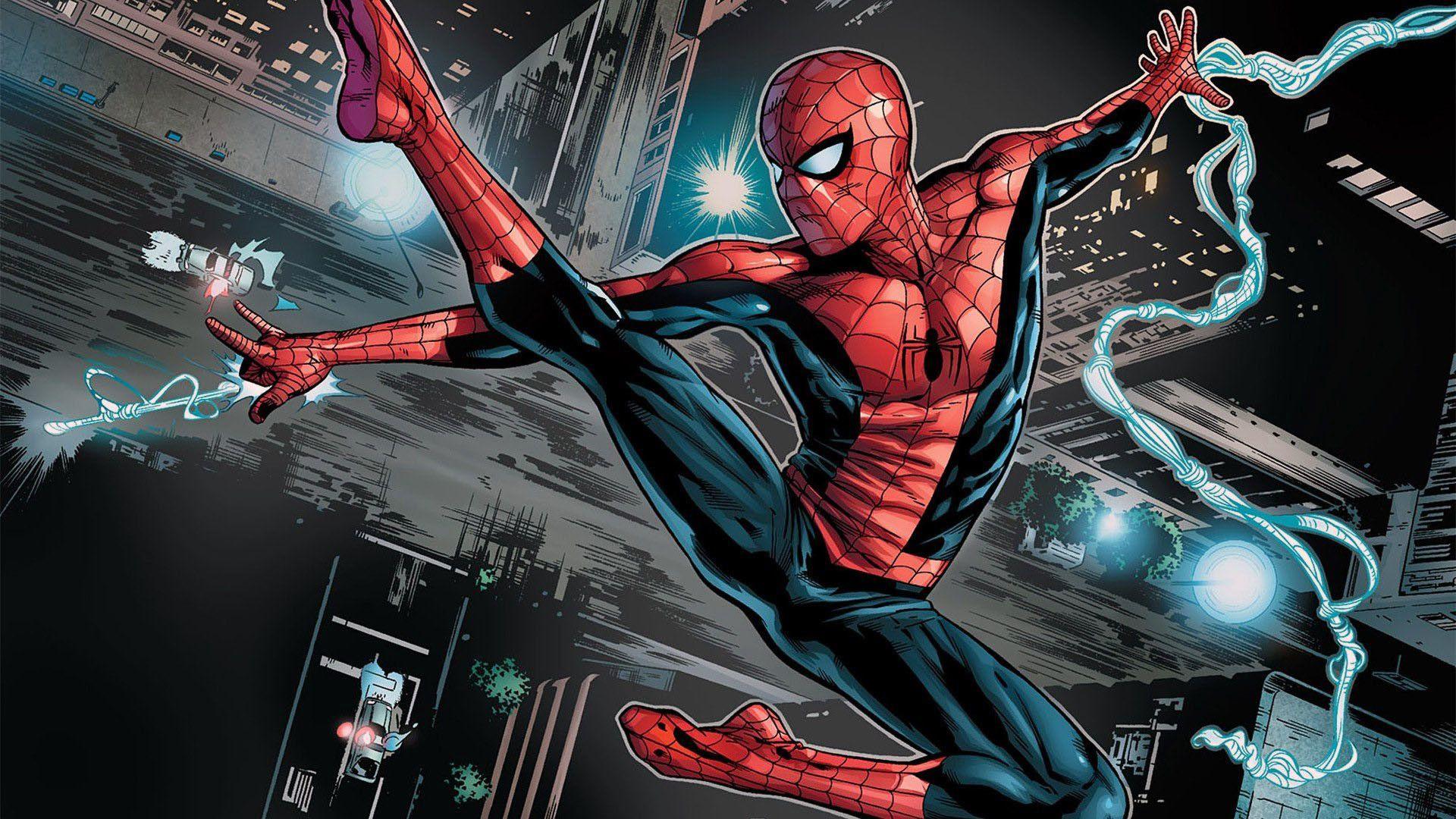 1920x1080 Ultimate Spider Man Wallpaper background picture