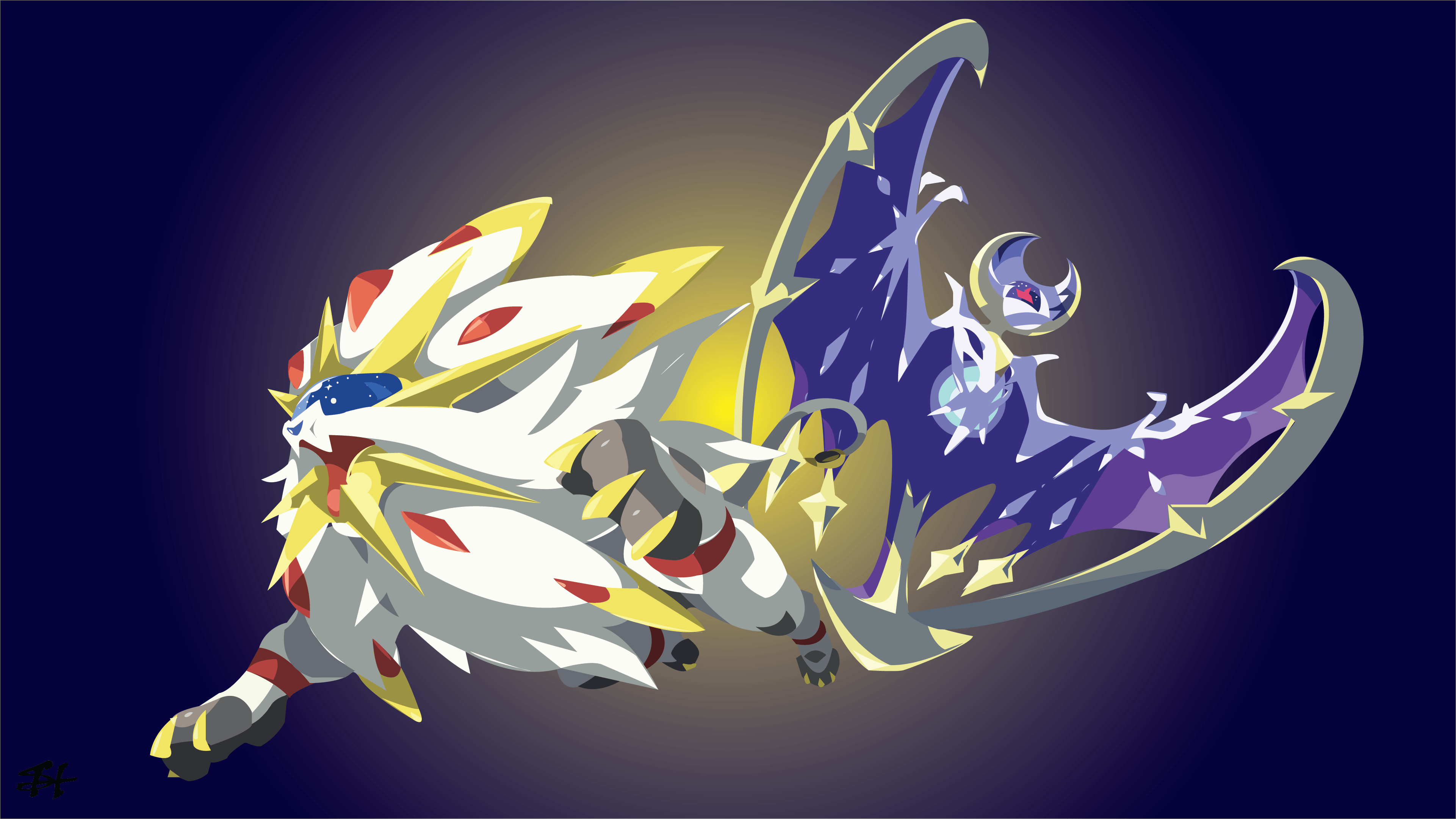 3842x2162 Free download download Solgaleo and Lunala 4k Ultra HD Wallpaper Background [3842x2162] for your Desktop, Mobile & Tablet. Explore Solgaleo And Lunala Wallpaper. Solgaleo And Lunala Wallpaper, Lunala HD