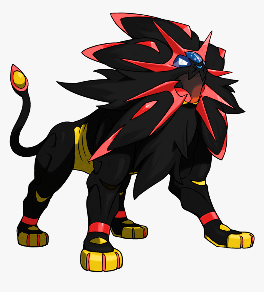 860x952 Solgaleo E Lunala Shiny, HD Png Download, Transparent Png Image