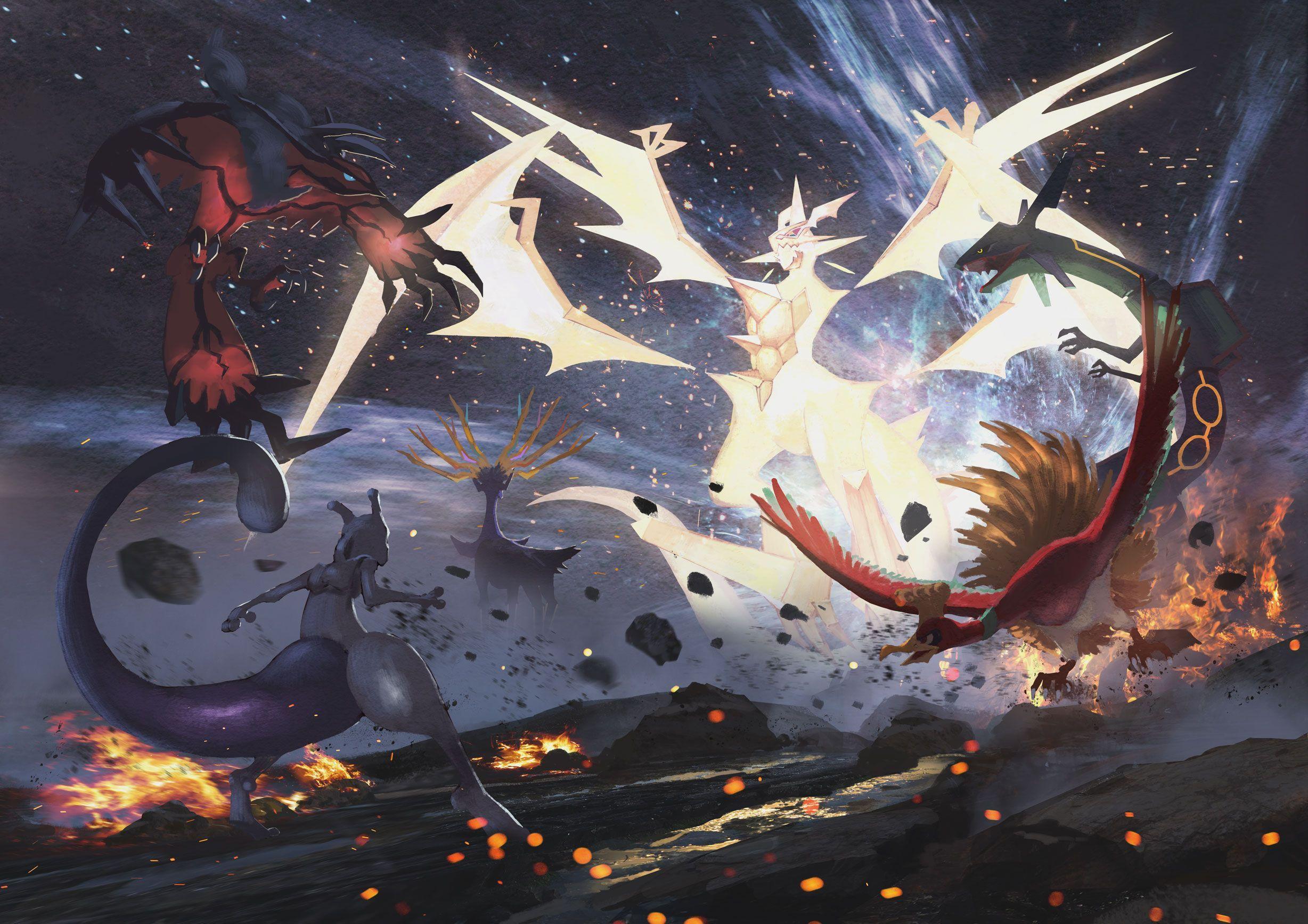 2456x1735 Pokemon Ultra Necrozma Wallpaper