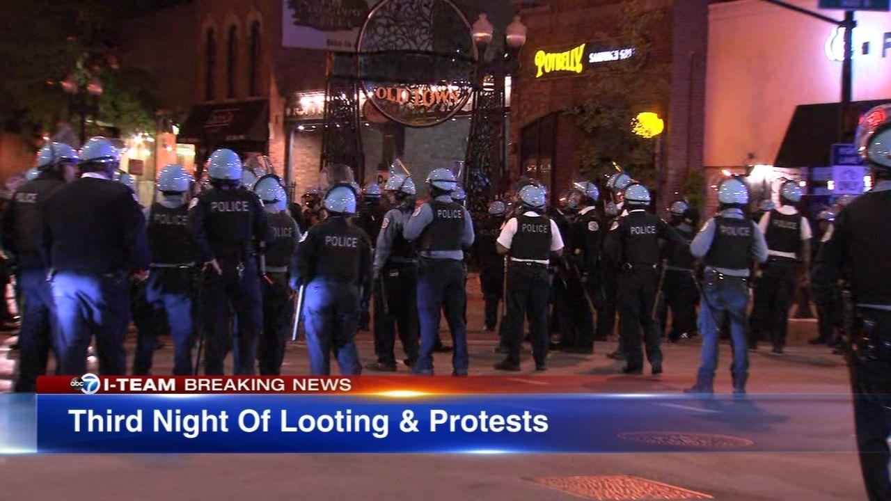 1280x720 Chicago looting: Nearly 700 arrested amid unrest and protests in wake of George Floyd's death