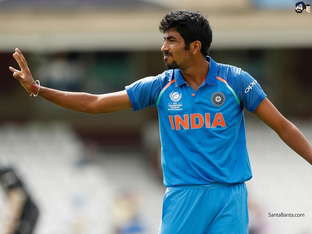 1024x768 Jasprit Bumrah Wallpaper