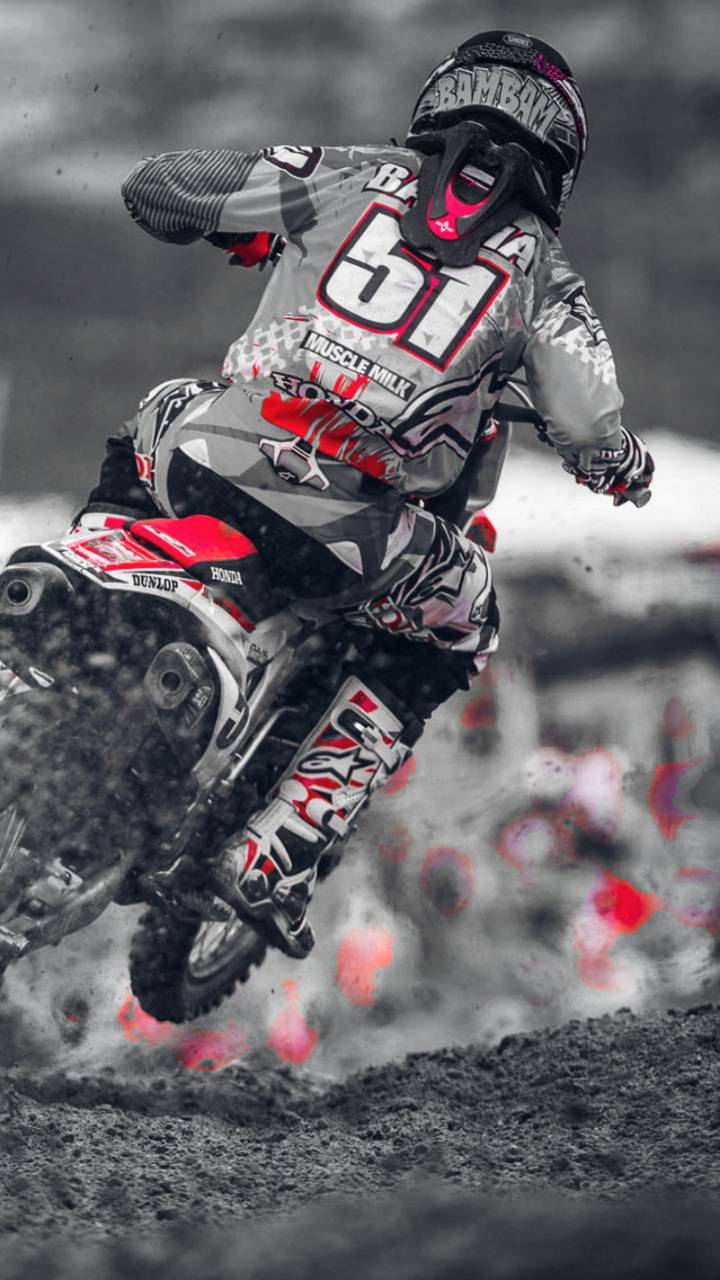 720x1280 Download Motocross Dirt Bike Wallpaper HD By IamViswa92. Wallpaper