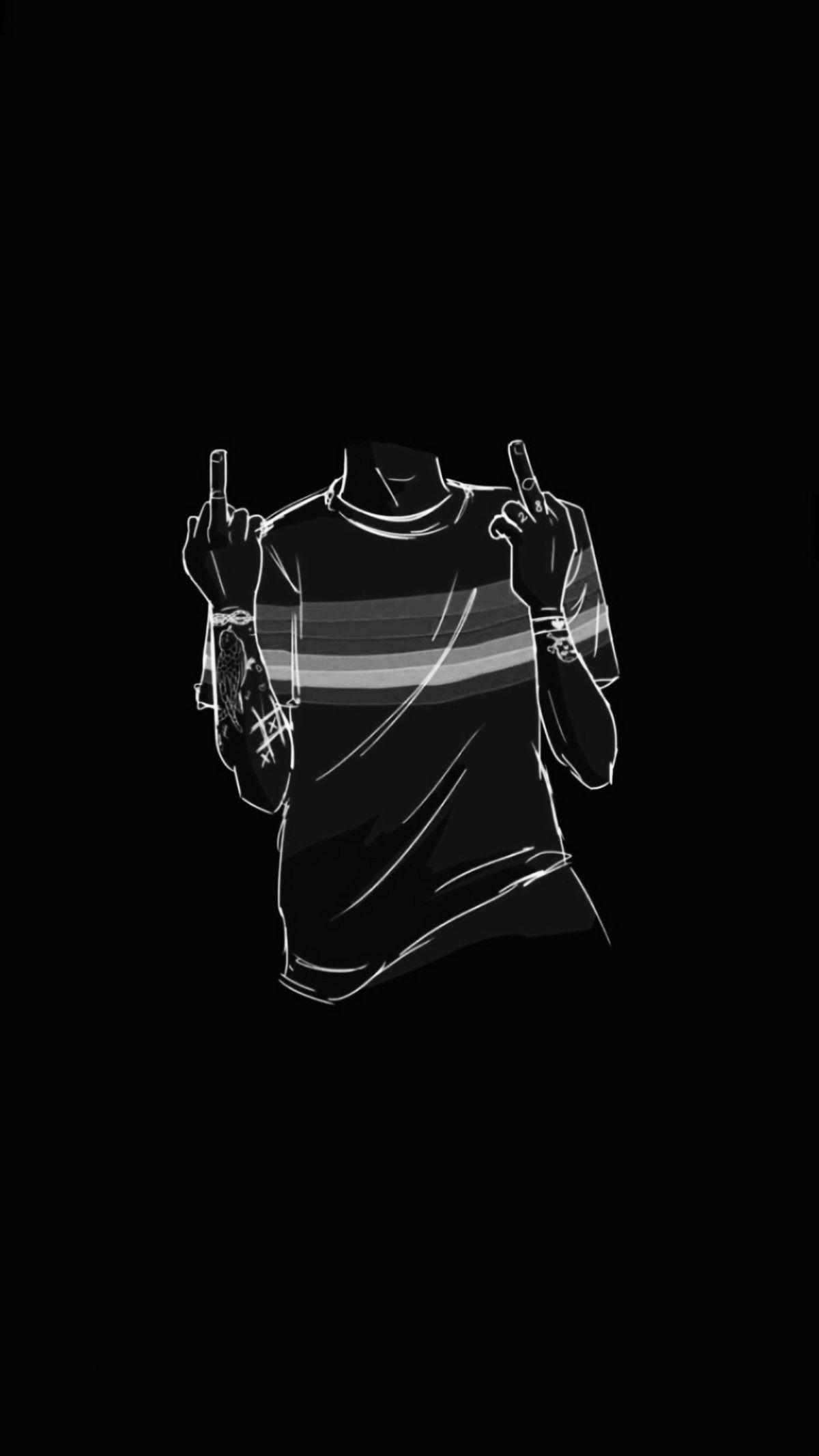 1200x2133 fuuckk. Black wallpaper iphone dark, Cute black wallpaper, Dark black wallpaper