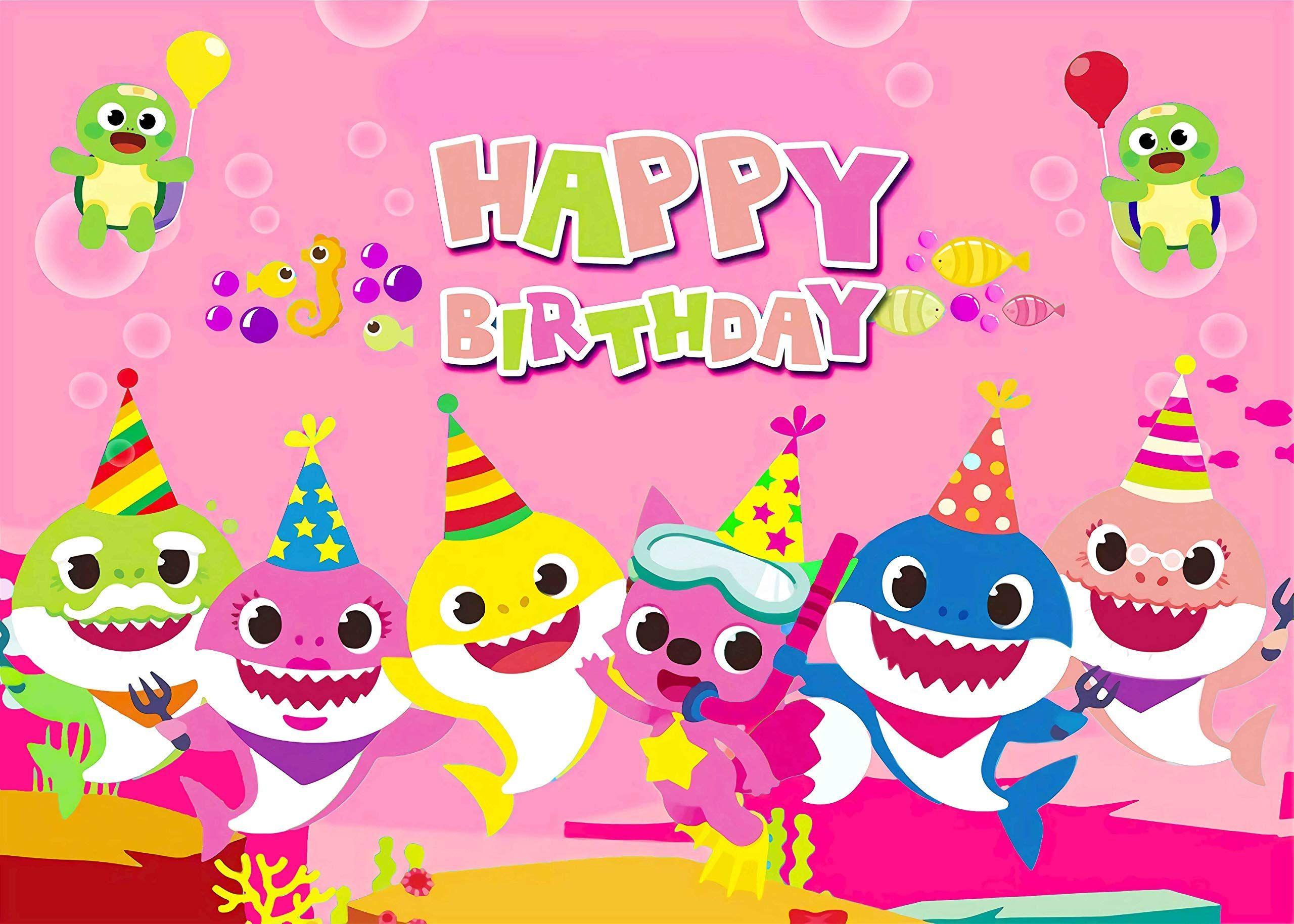 2560x1829 Background Baby Shark Wallpaper
