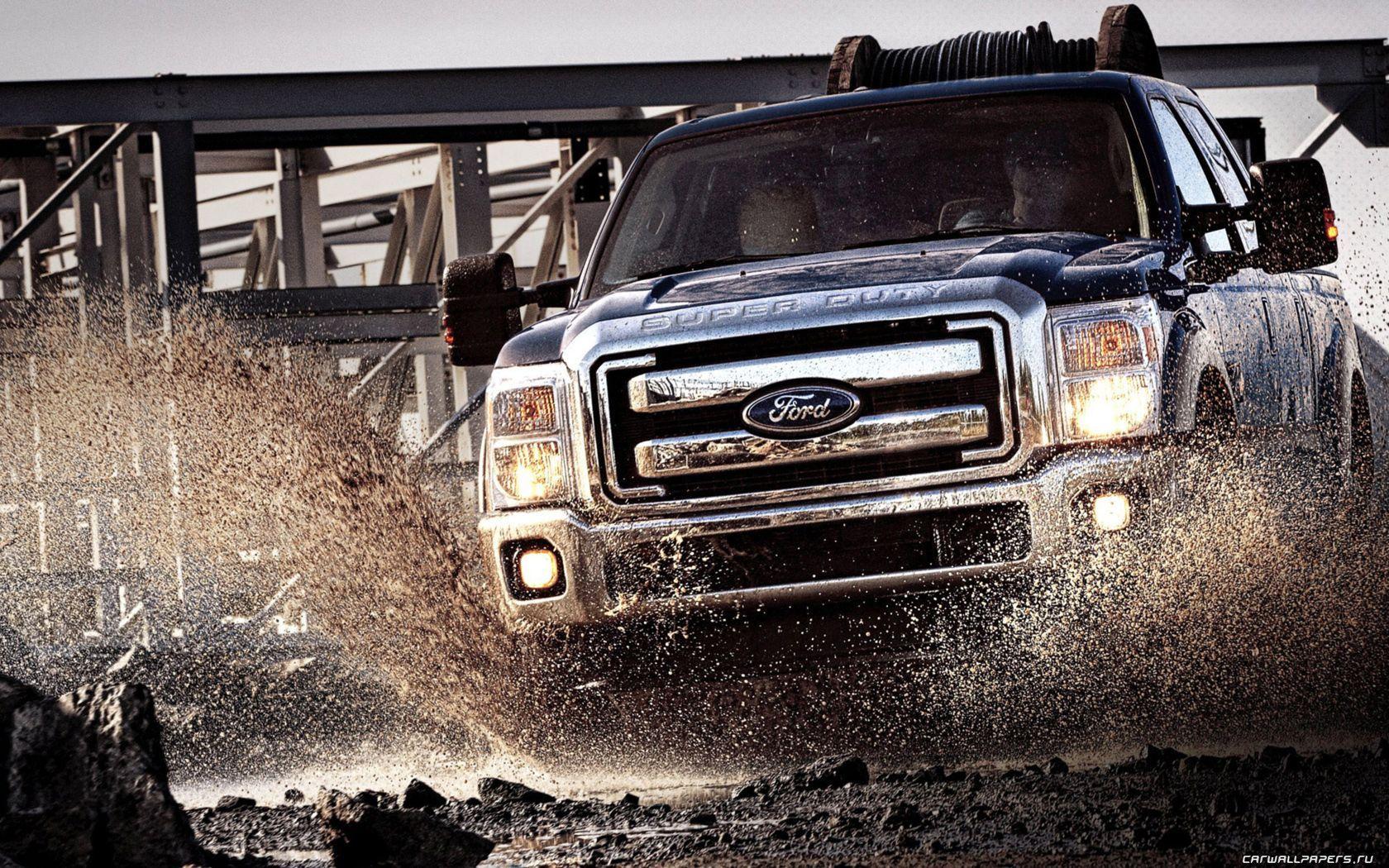 1680x1050 Old Ford Super Duty Wallpaper