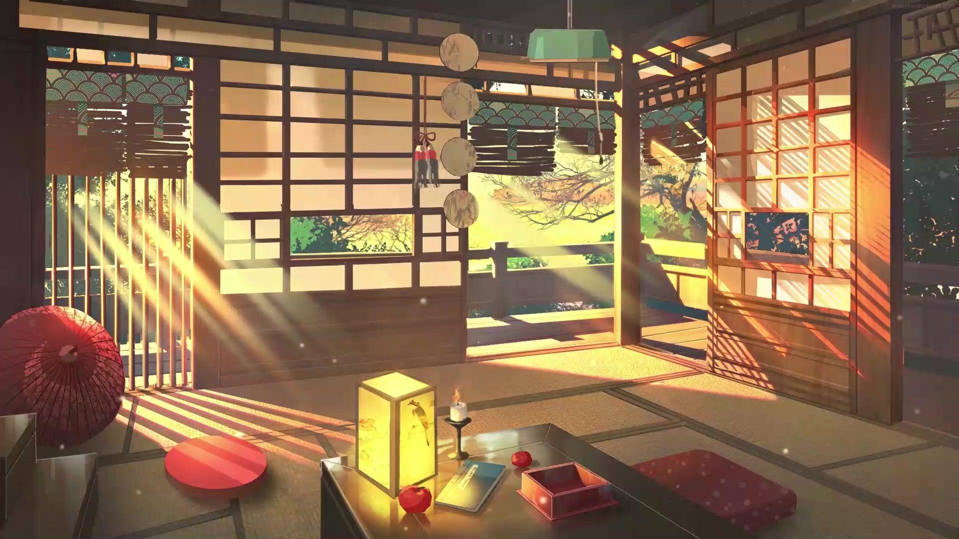 1920x1080 Japanese Style Living Room Live Wallpaper