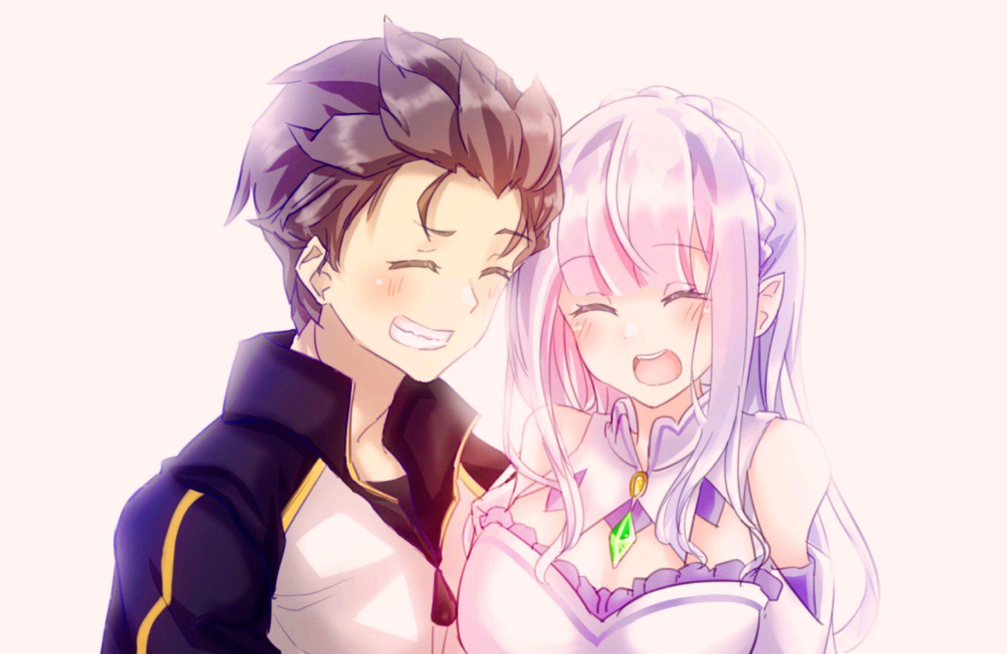 1998x1299 Emilia Re Zero Subaru Natsuki Wallpaper:1998x1299