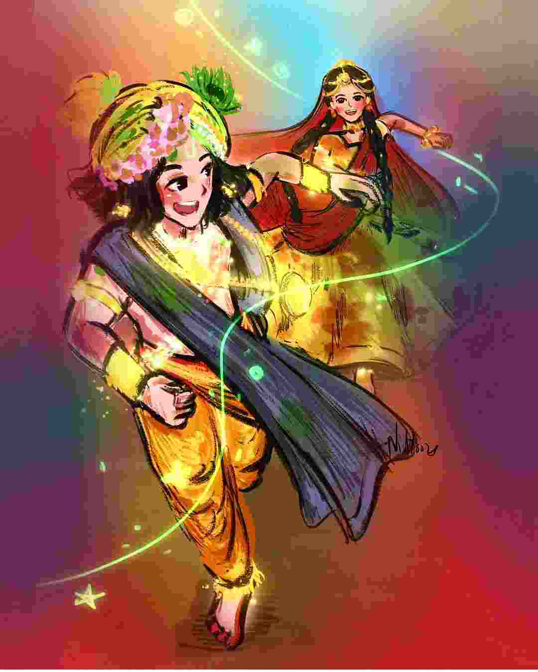 1080x1350 Jay Radha Krishna image HD. Lord Radha Krishn Photo