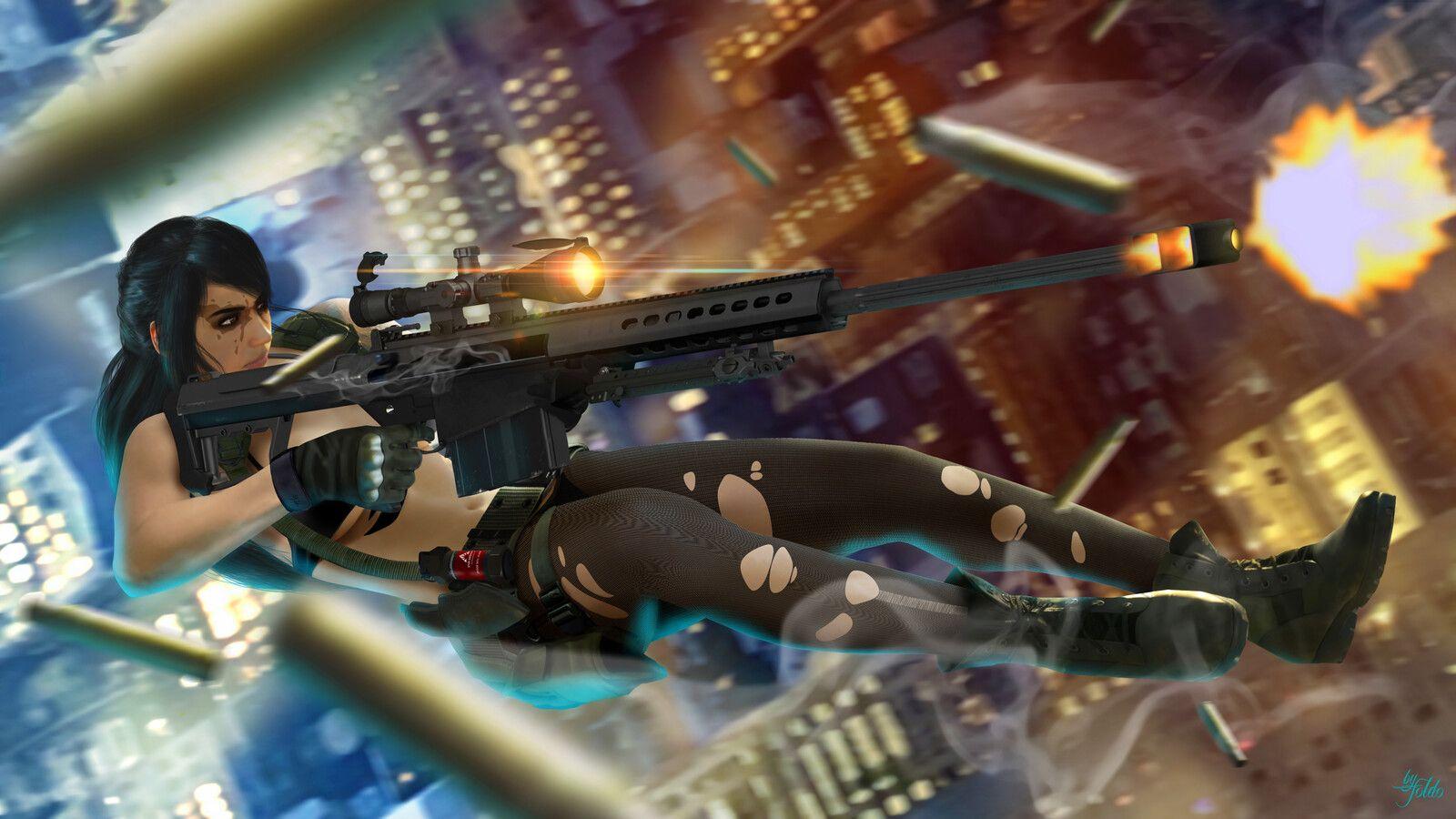 1600x900 Alex Zedra as Quiet, Foldo Sanchez