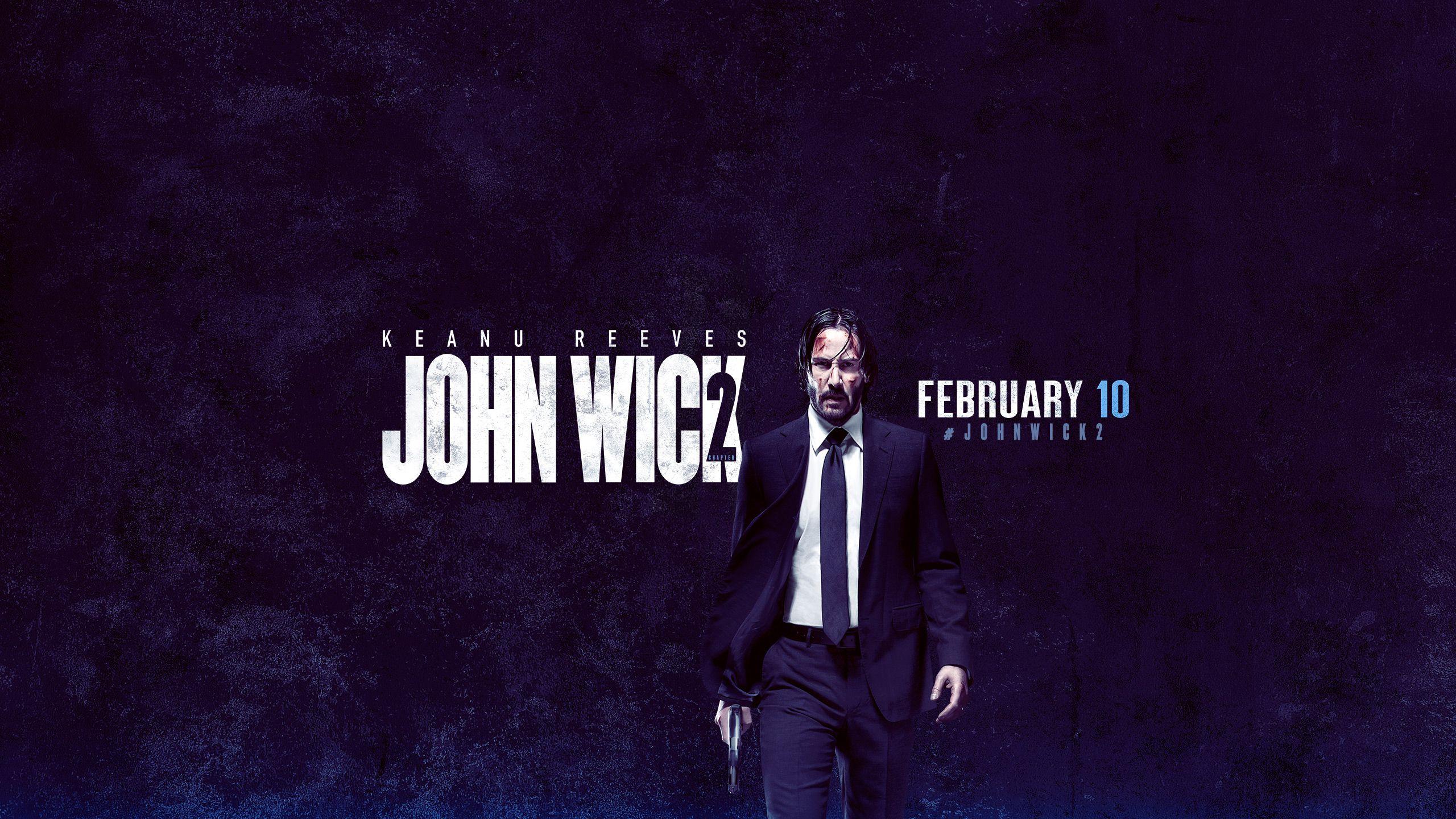 2560x1440 John Wick Quotes Wallpaper